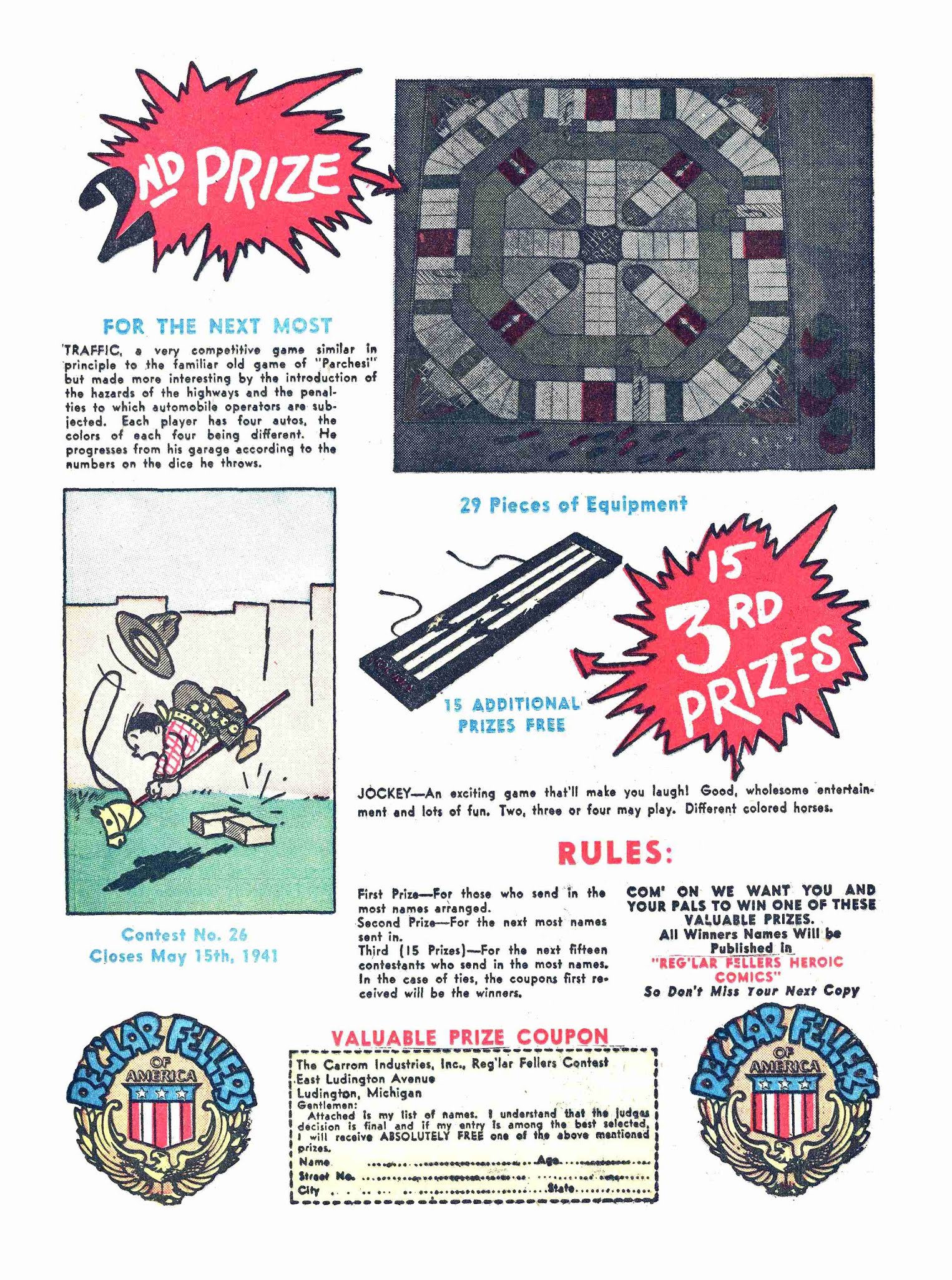 Read online Reg'lar Fellers Heroic Comics comic -  Issue #6 - 41