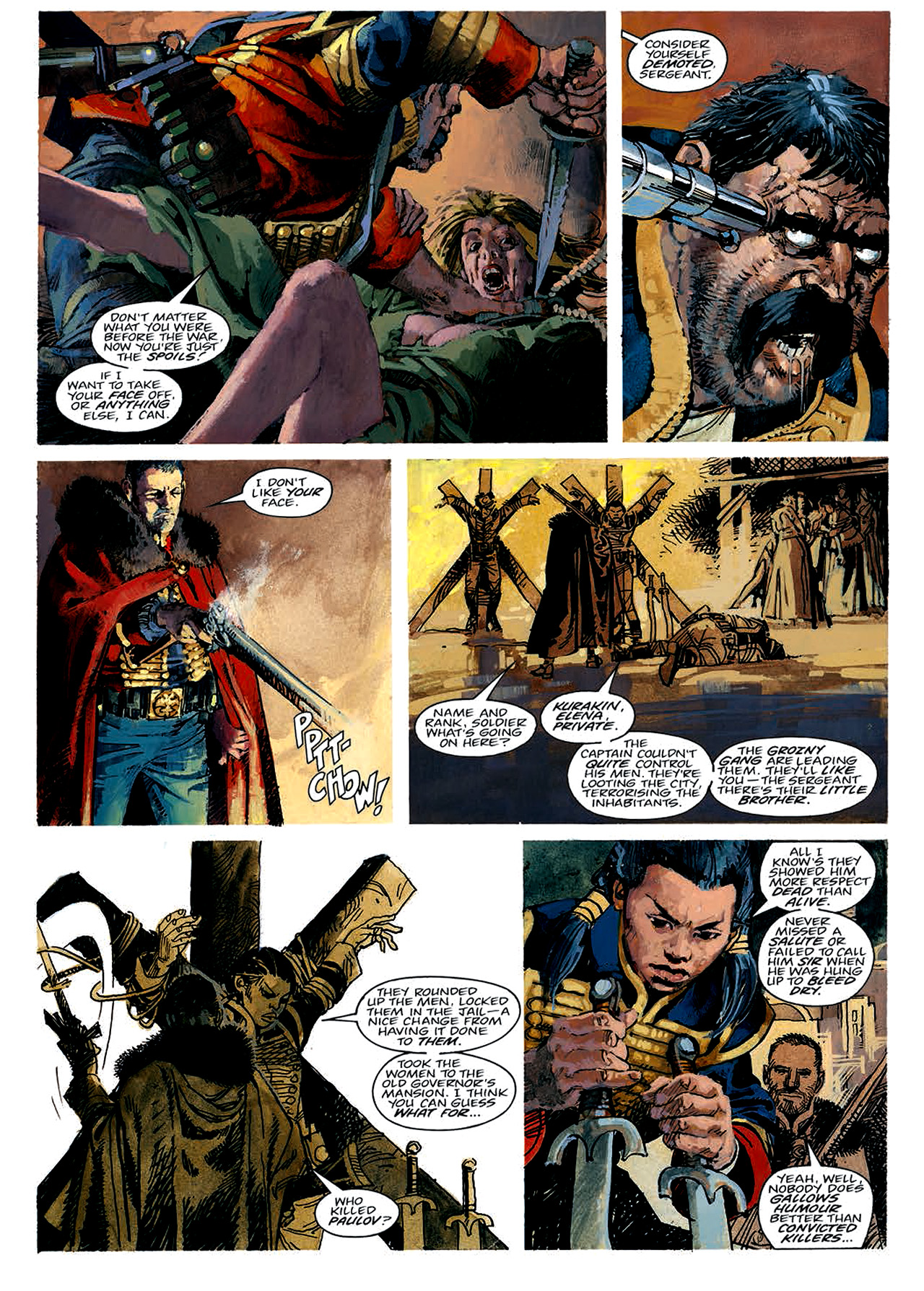 Read online Nikolai Dante comic -  Issue # TPB 4 - 19
