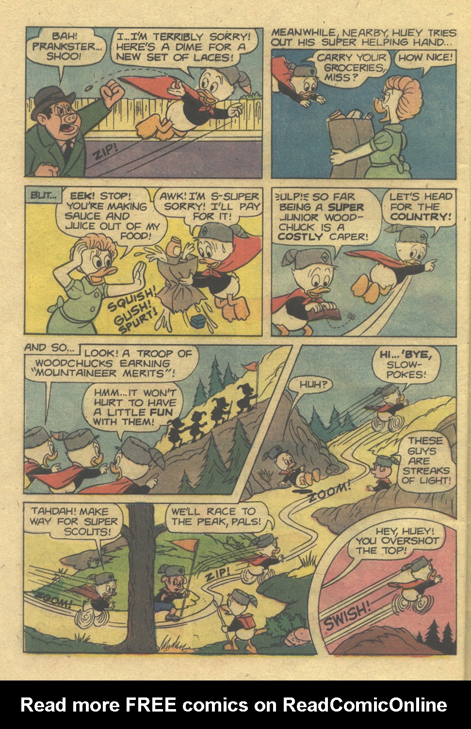 Read online Huey, Dewey, and Louie Junior Woodchucks comic -  Issue #27 - 32
