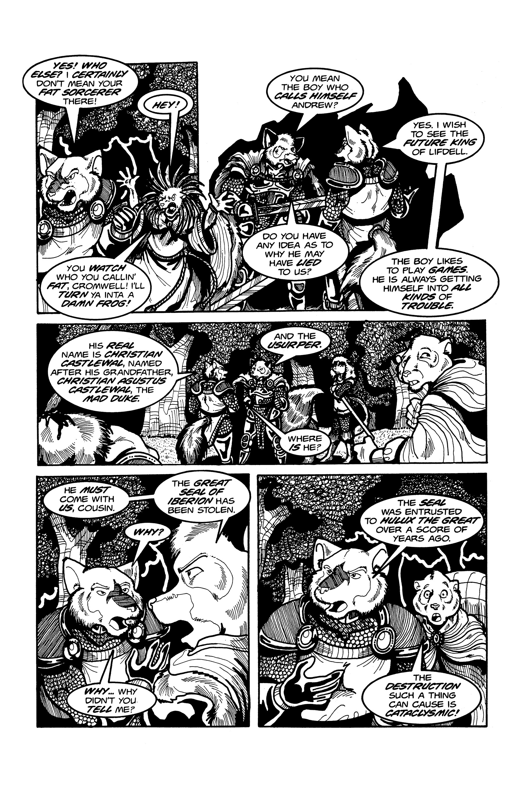 Read online Tall Tails: Thieves' Quest comic -  Issue #3 - 20