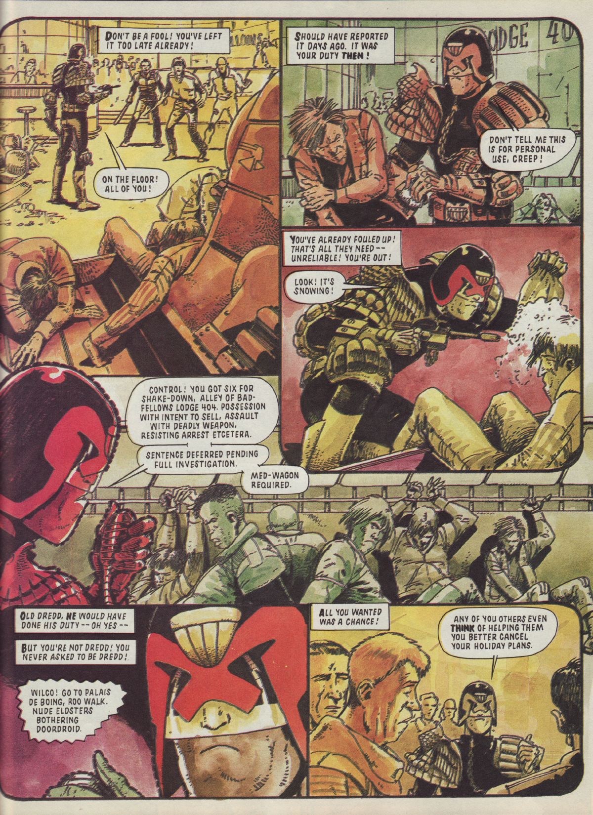 Read online Judge Dredd Megazine (vol. 3) comic -  Issue #23 - 34