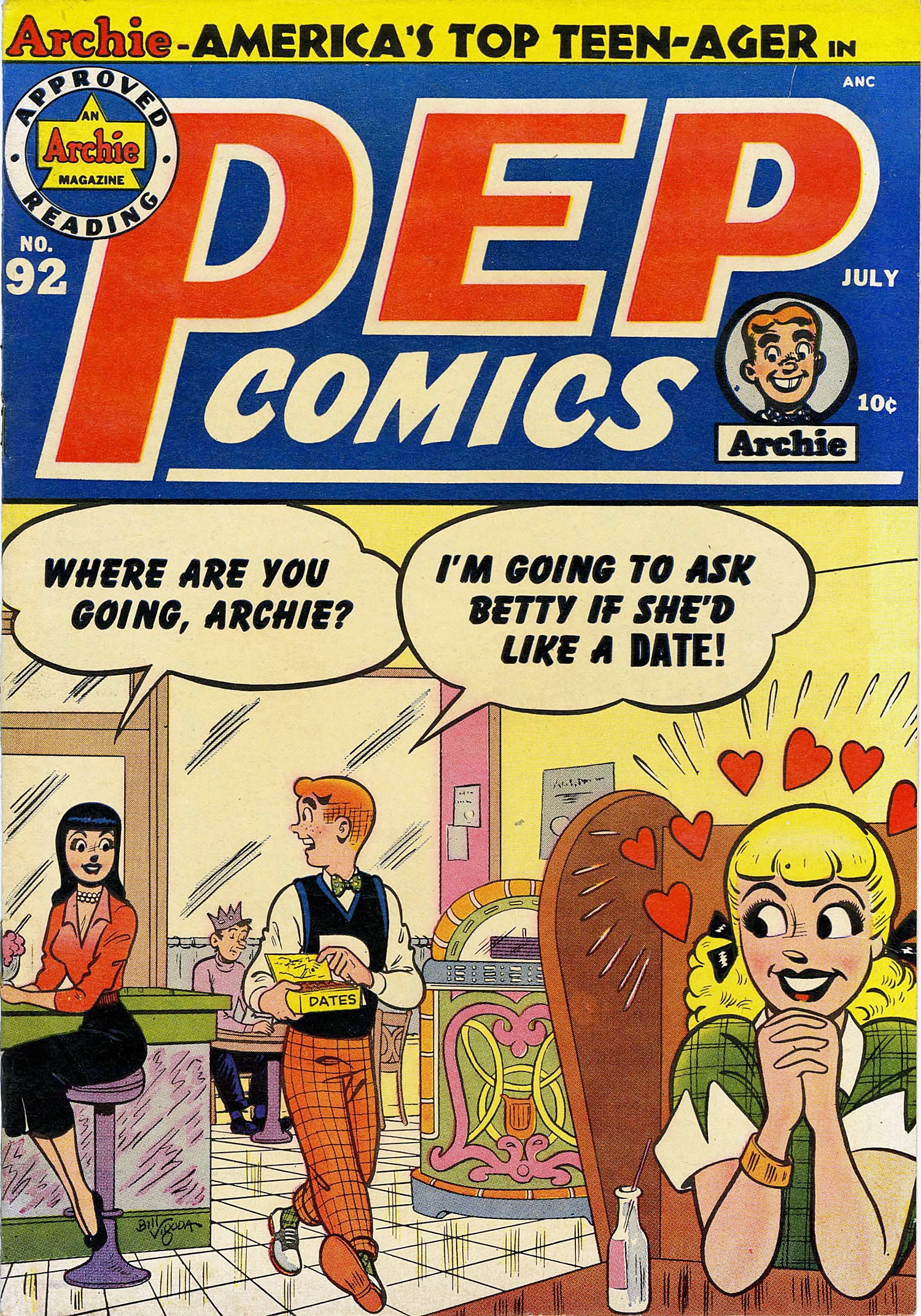 Read online Pep Comics comic -  Issue #92 - 1