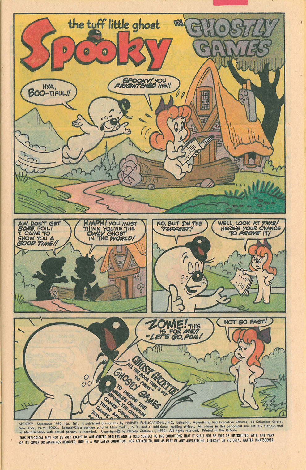 Read online Spooky comic -  Issue #161 - 5