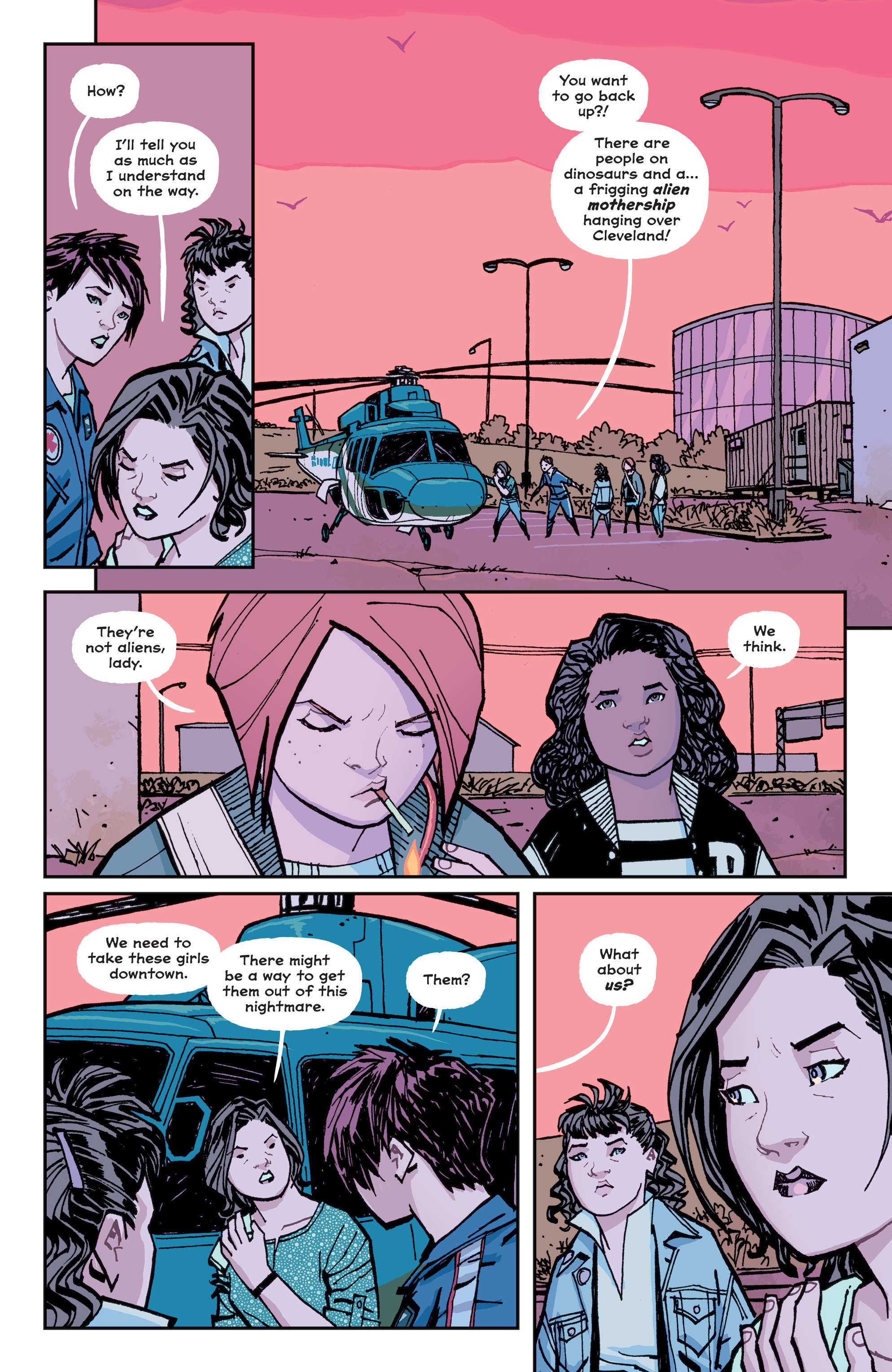 Read online Paper Girls comic -  Issue #10 - 15