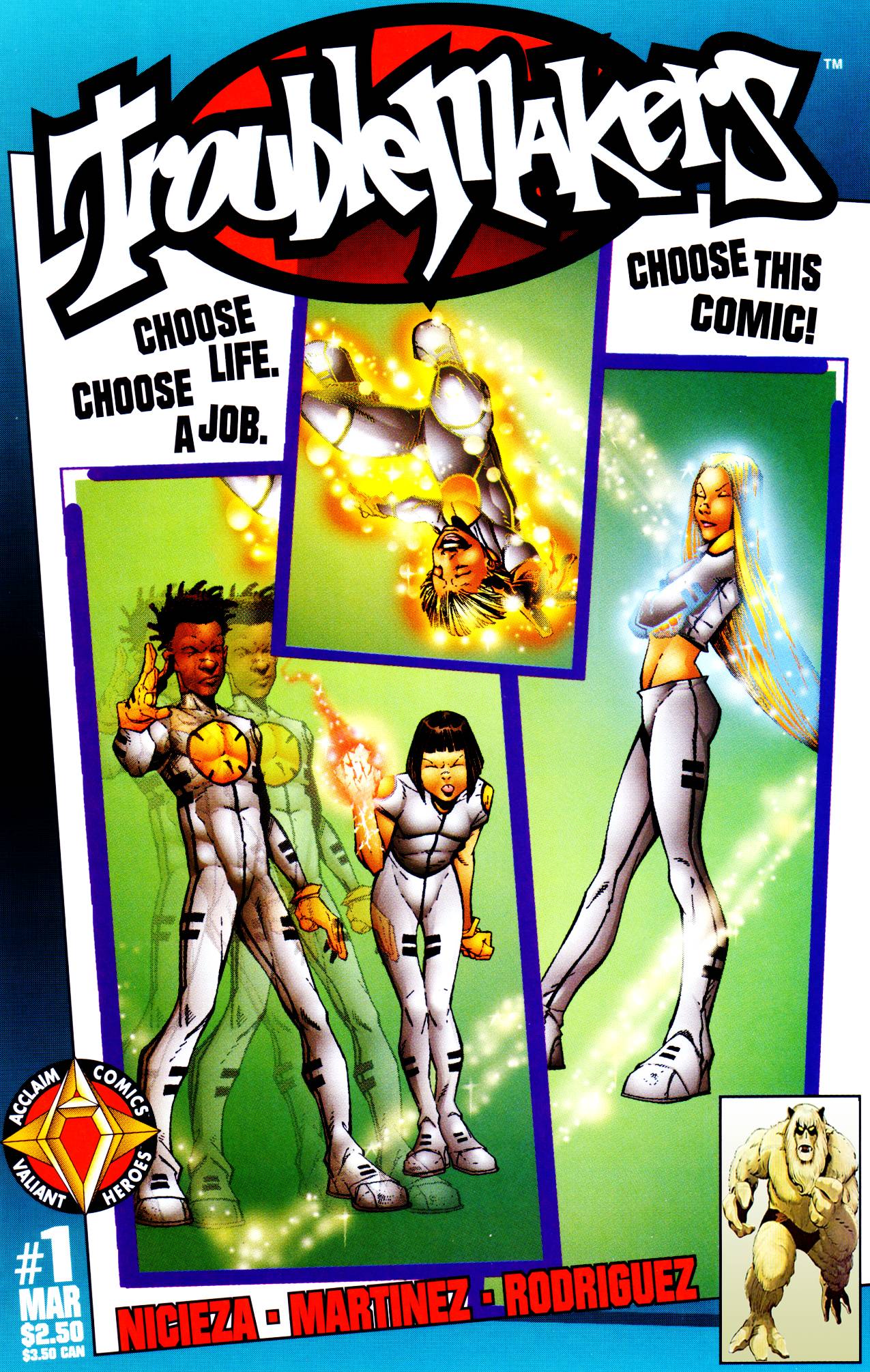 Read online Troublemakers comic -  Issue #1 - 1
