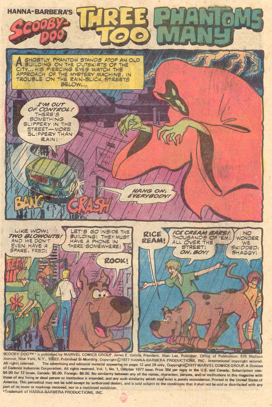 Read online Scooby-Doo (1977) comic -  Issue #1 - 2