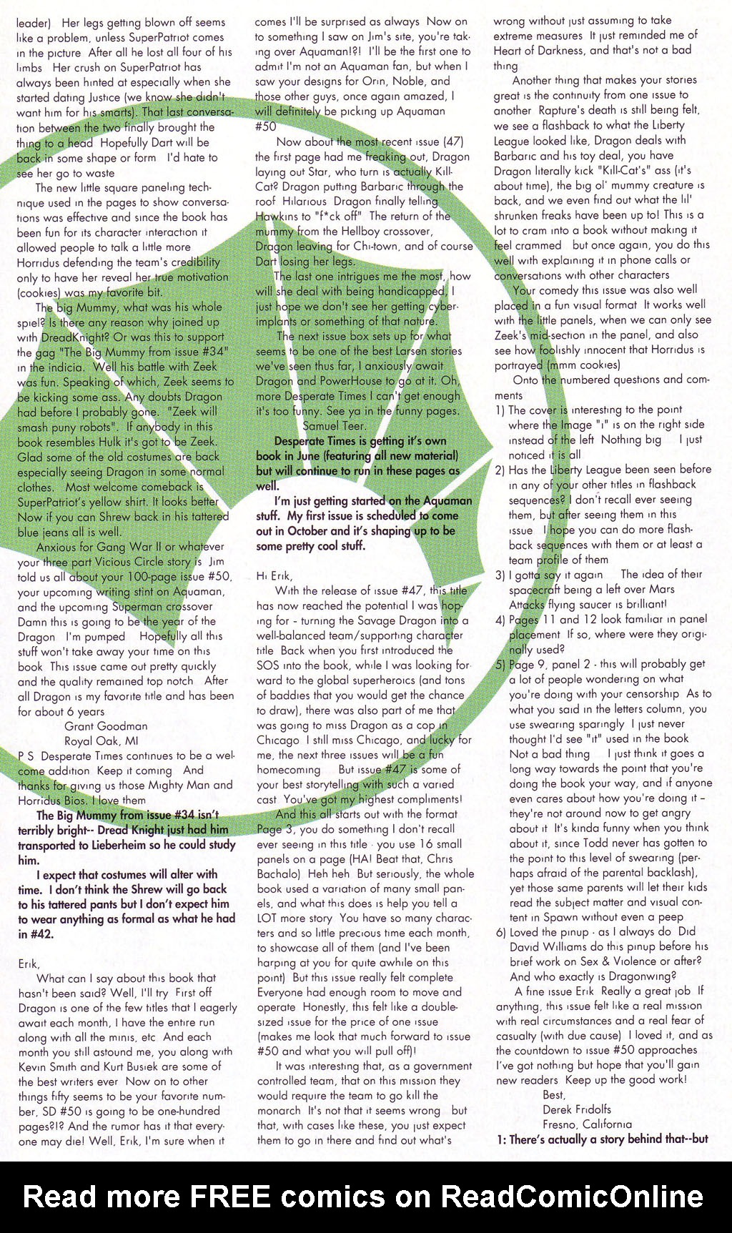 Read online The Savage Dragon (1993) comic -  Issue #49 - 26