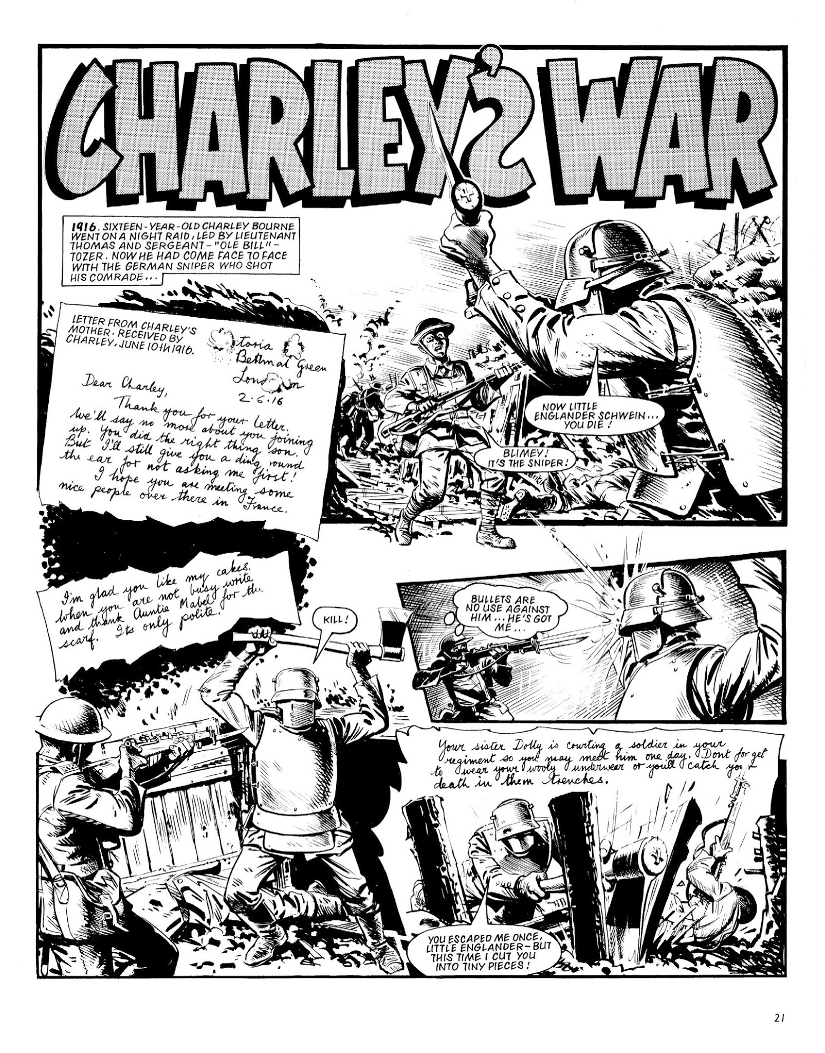 Read online Charley's War: The Definitive Collection comic -  Issue # TPB - 21