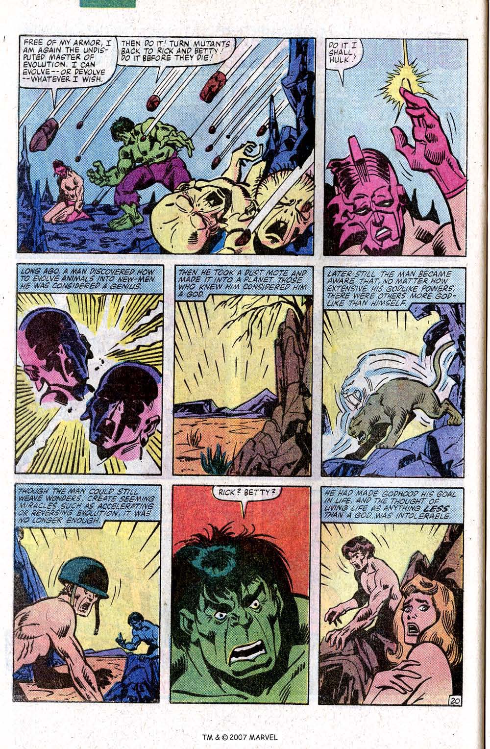 Read online The Incredible Hulk (1968) comic -  Issue #266 - 32