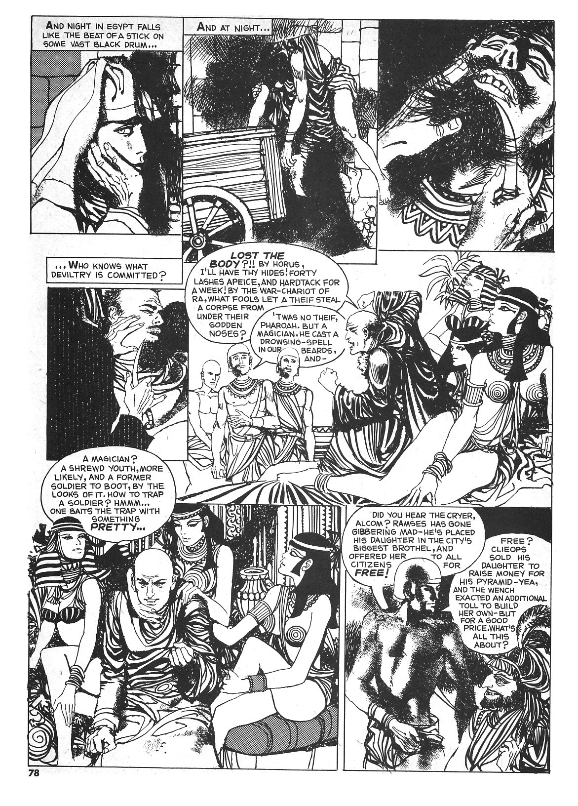Read online Vampirella (1969) comic -  Issue #19 - 78