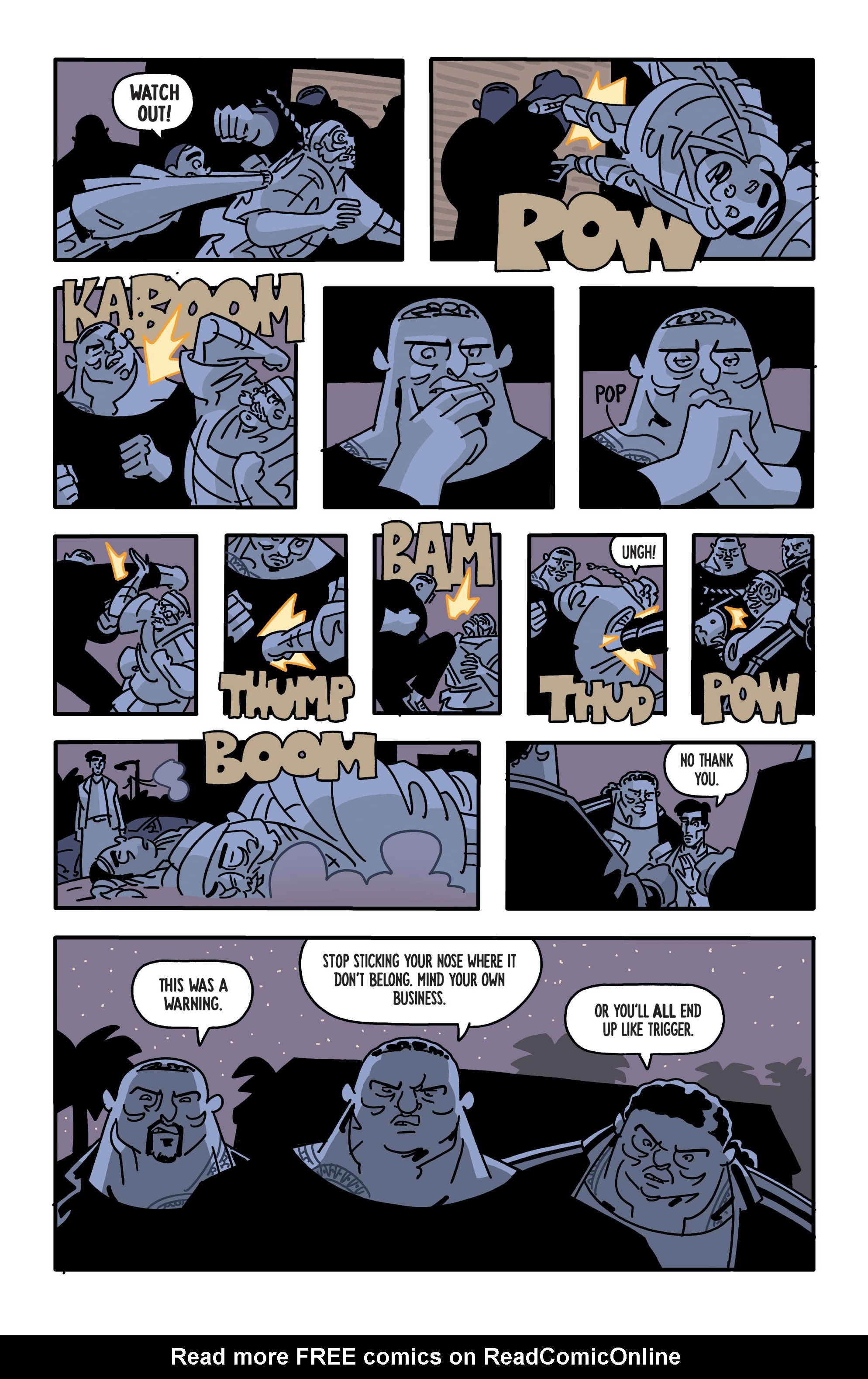 Read online The Six Sidekicks of Trigger Keaton comic -  Issue #2 - 19