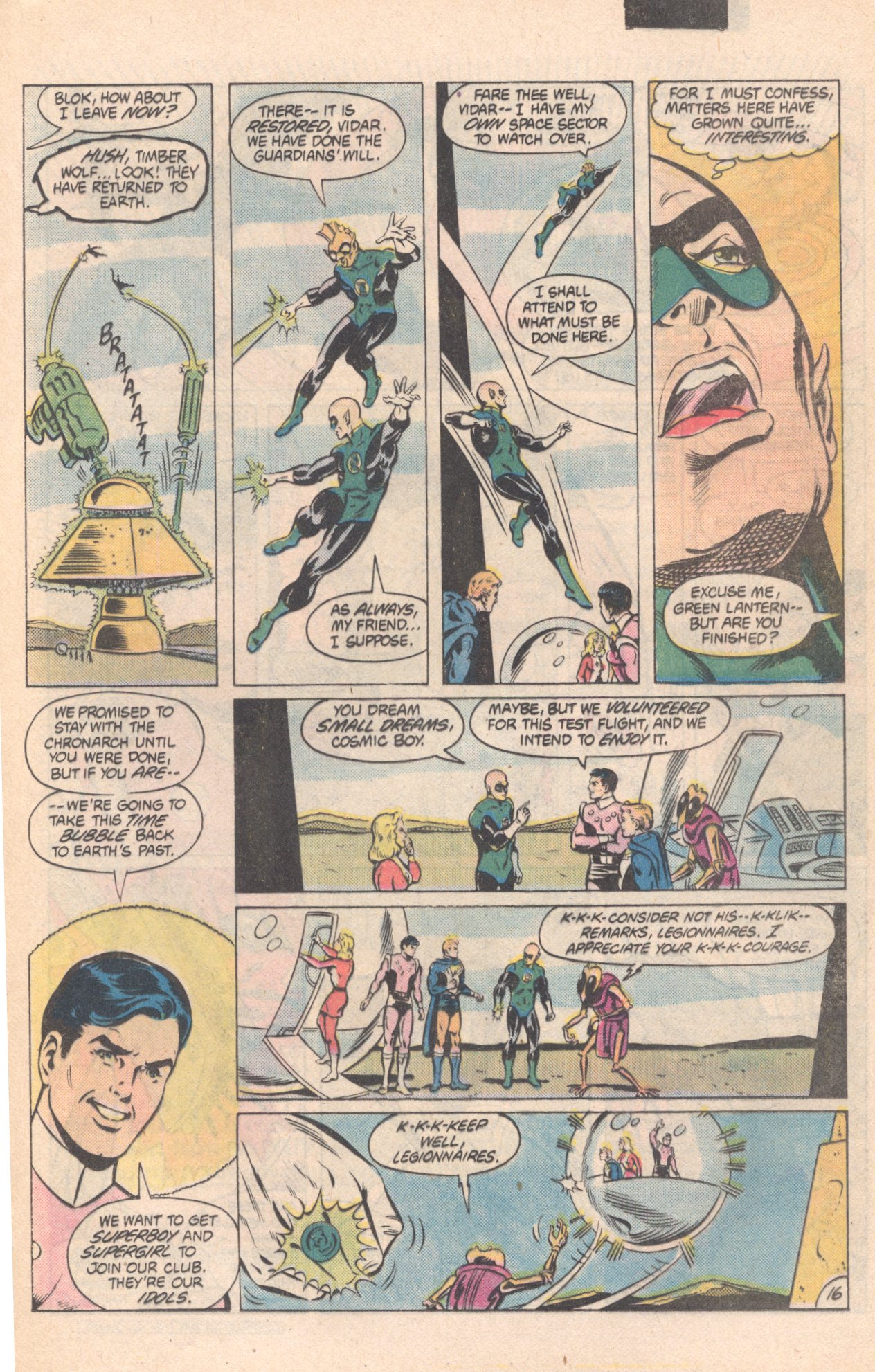 Legion of Super-Heroes (1980) 295 Page 16