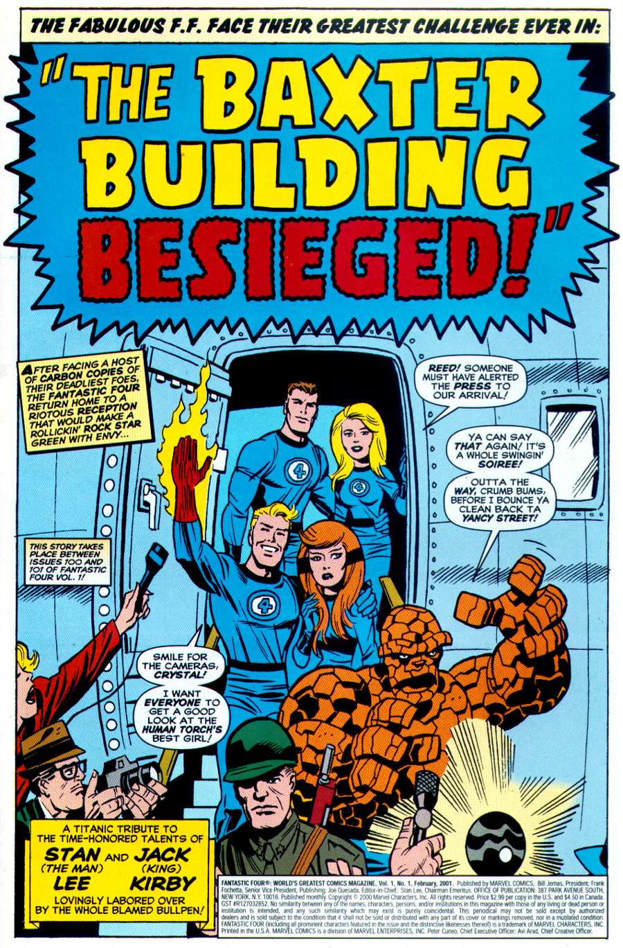 Read online Fantastic Four: World's Greatest Comics Magazine comic -  Issue #1 - 2