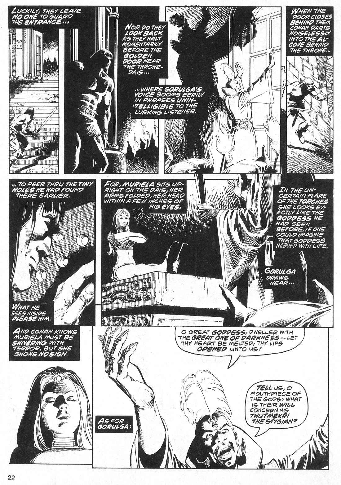 The Savage Sword Of Conan issue 25 - Page 22