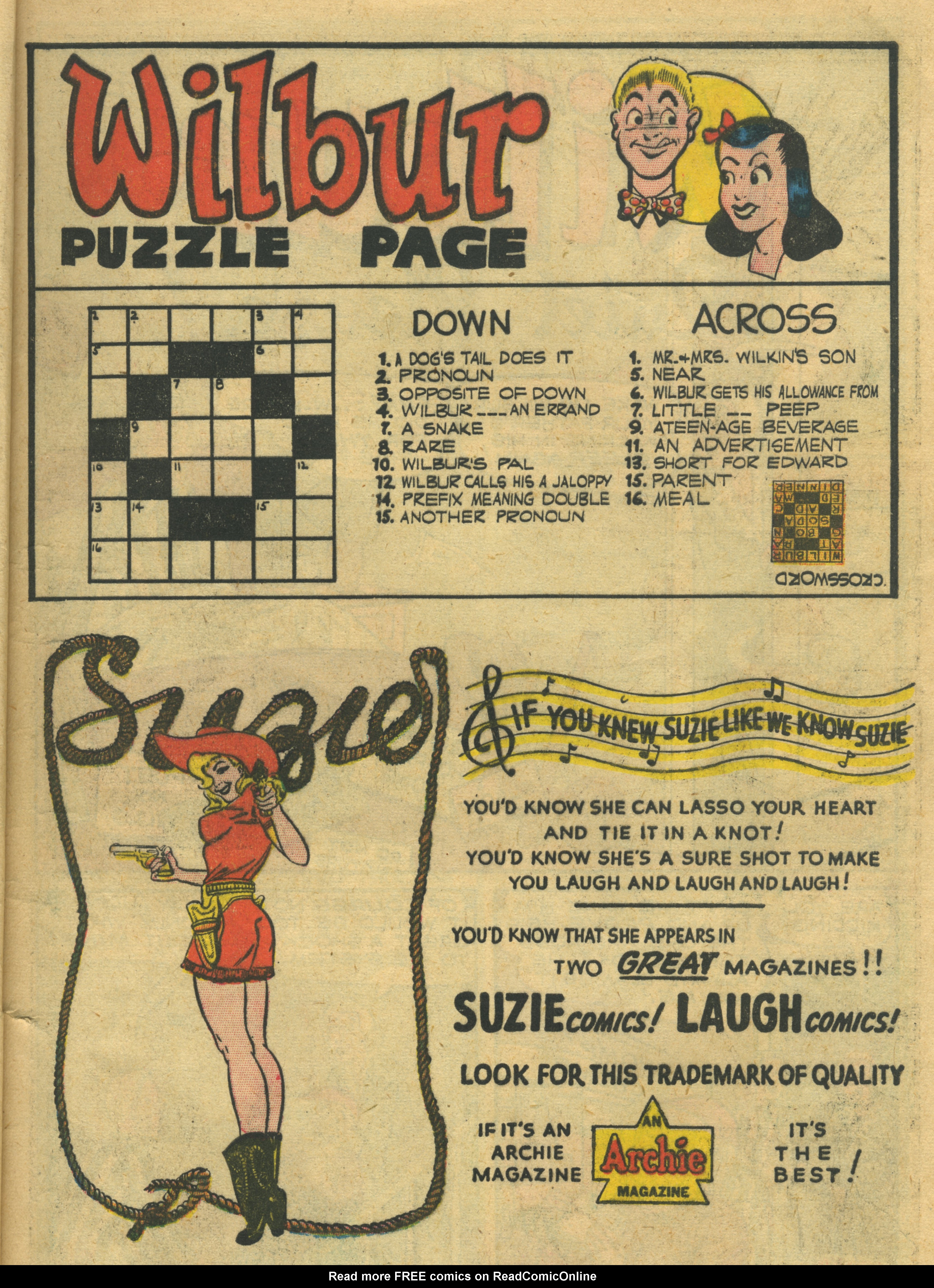 Read online Wilbur Comics comic -  Issue #17 - 14