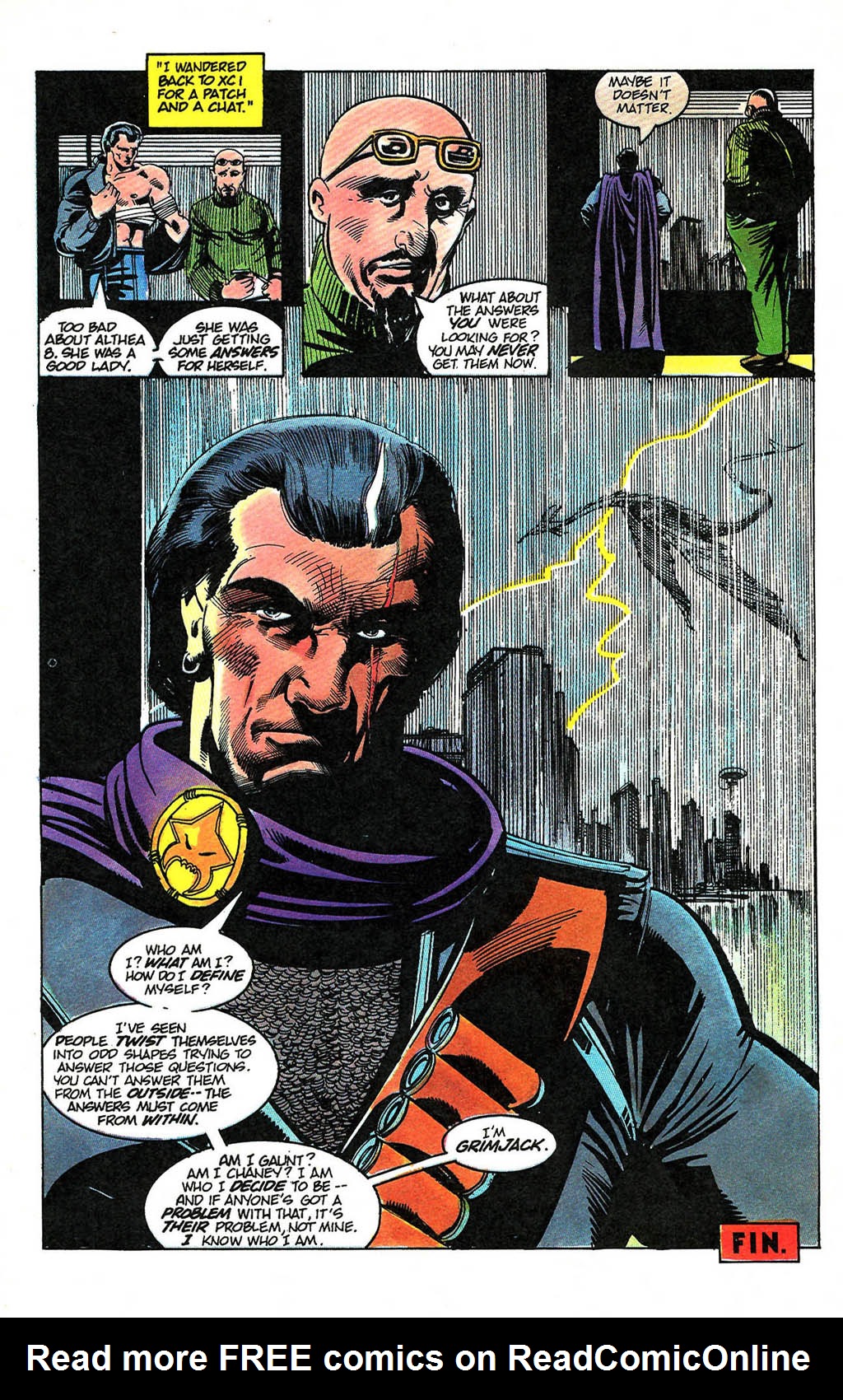 Read online Grimjack comic -  Issue #43 - 26