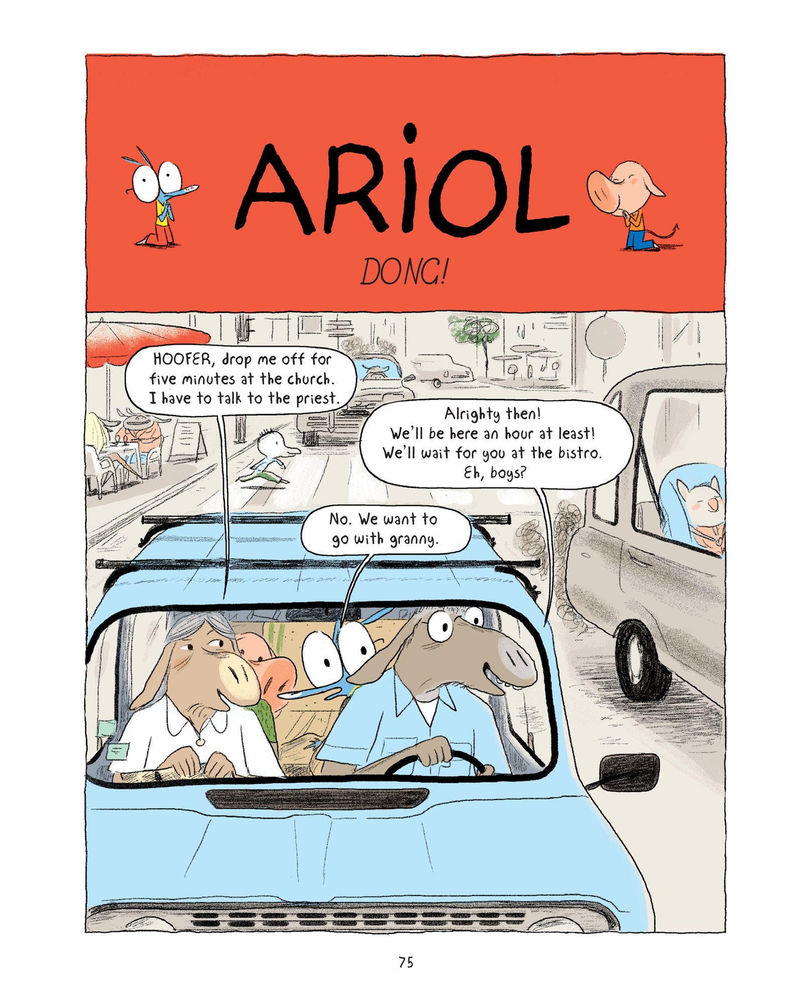Read online Ariol comic -  Issue # TPB 4 - 76