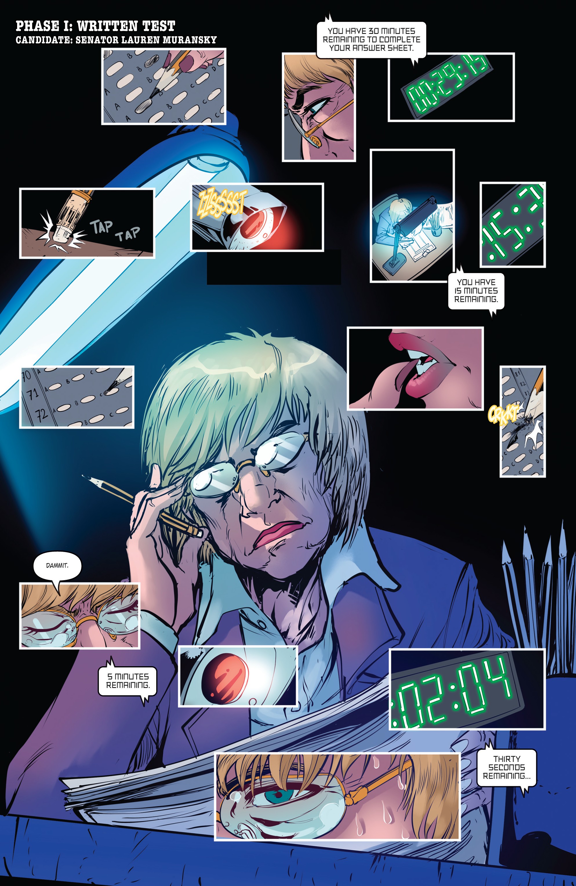 Read online Conspiracy comic -  Issue #3 - 16