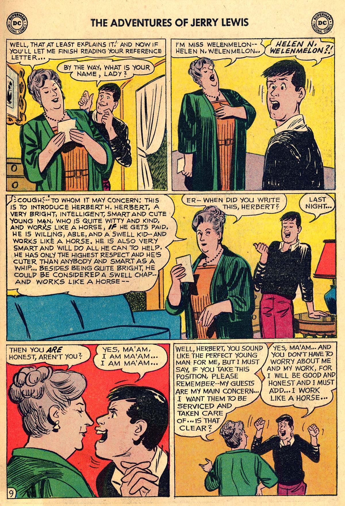 Read online The Adventures of Jerry Lewis comic -  Issue #66 - 11