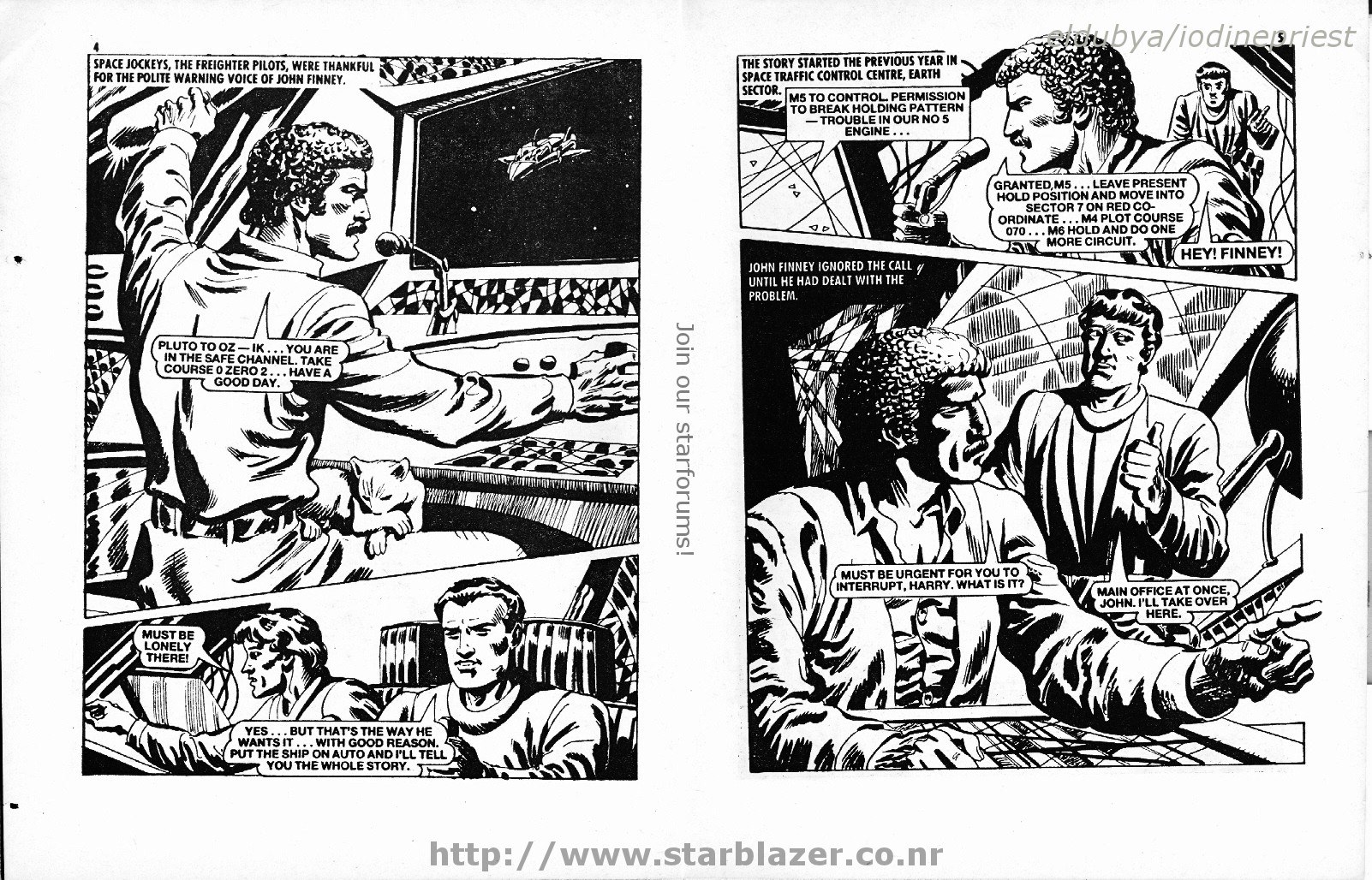 Read online Starblazer comic -  Issue #214 - 4