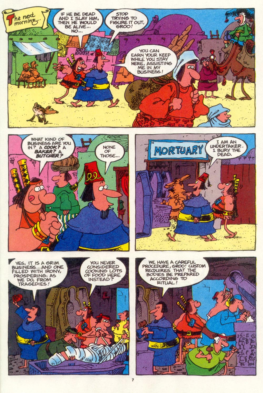 Read online Sergio Aragonés Groo the Wanderer comic -  Issue #110 - 9