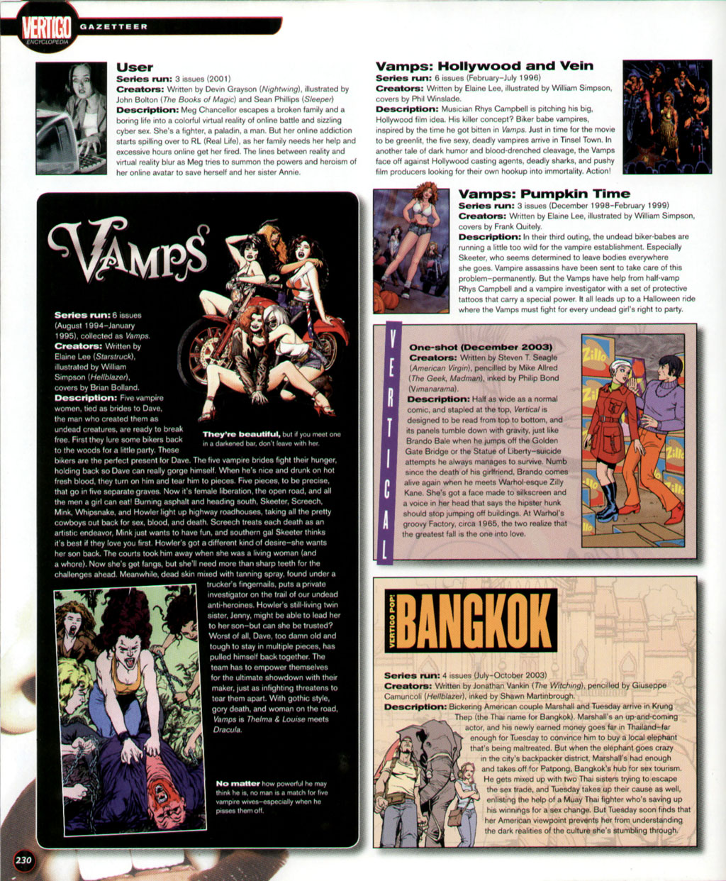 Read online The Vertigo Encyclopedia comic -  Issue # TPB (Part 3) - 30
