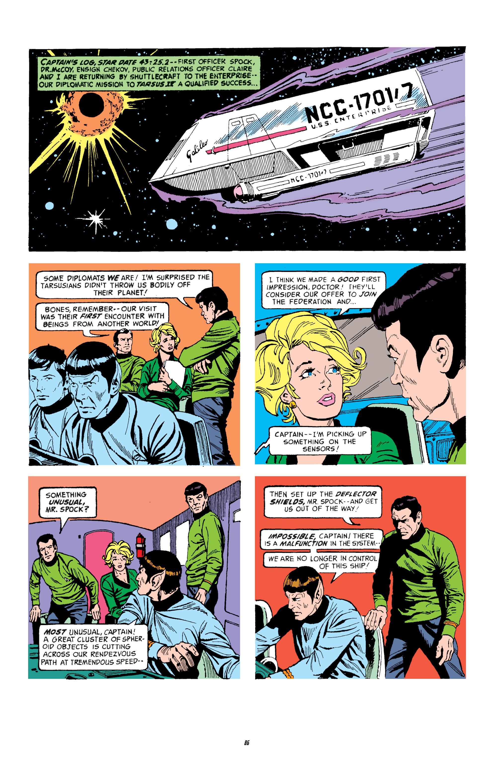 Read online Star Trek Archives comic -  Issue # TPB 3 - 86
