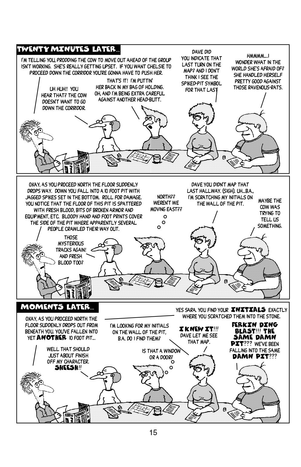 Read online Knights of the Dinner Table comic -  Issue #6 - 17