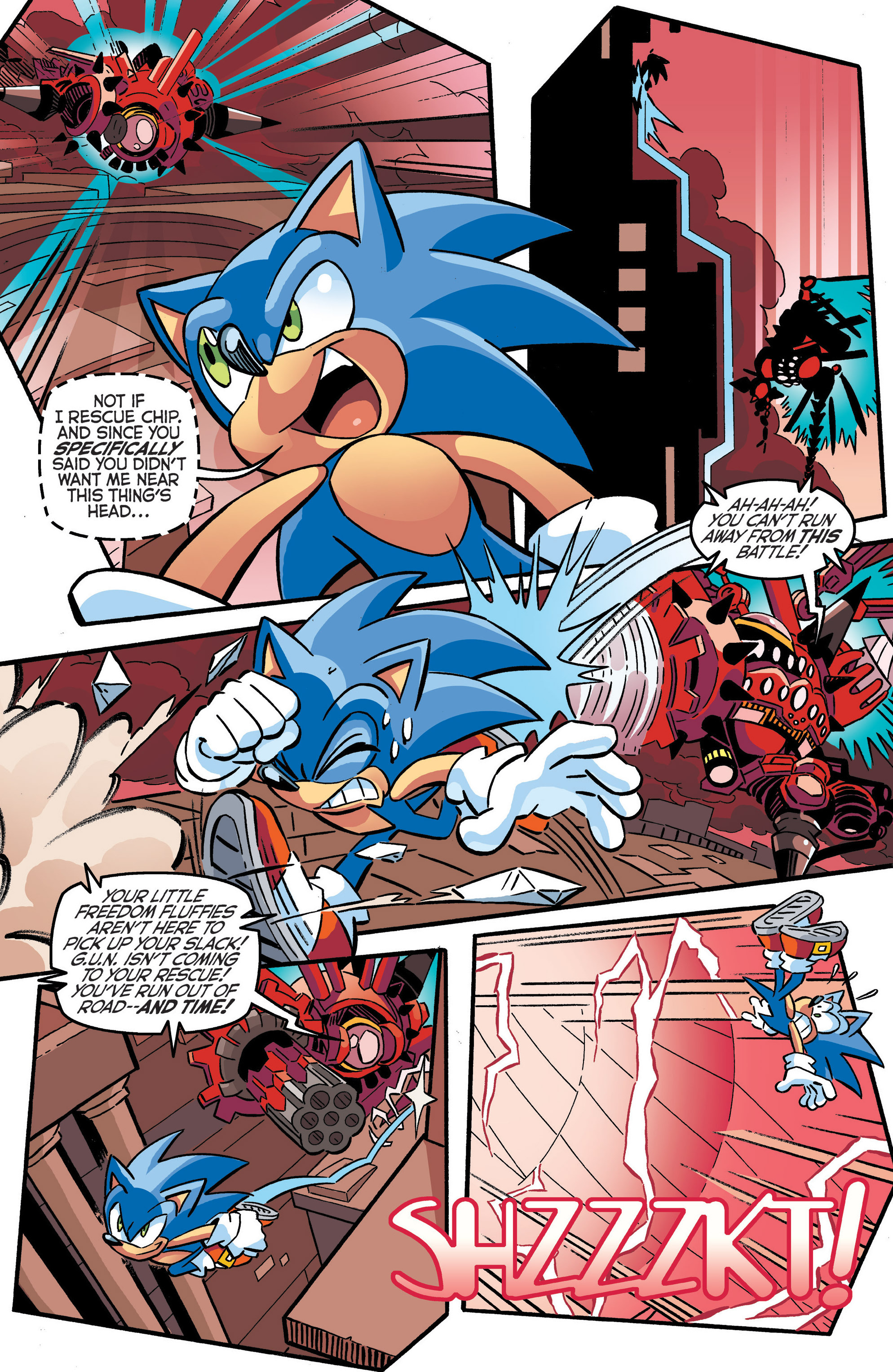Read online Sonic The Hedgehog comic -  Issue #286 - 5
