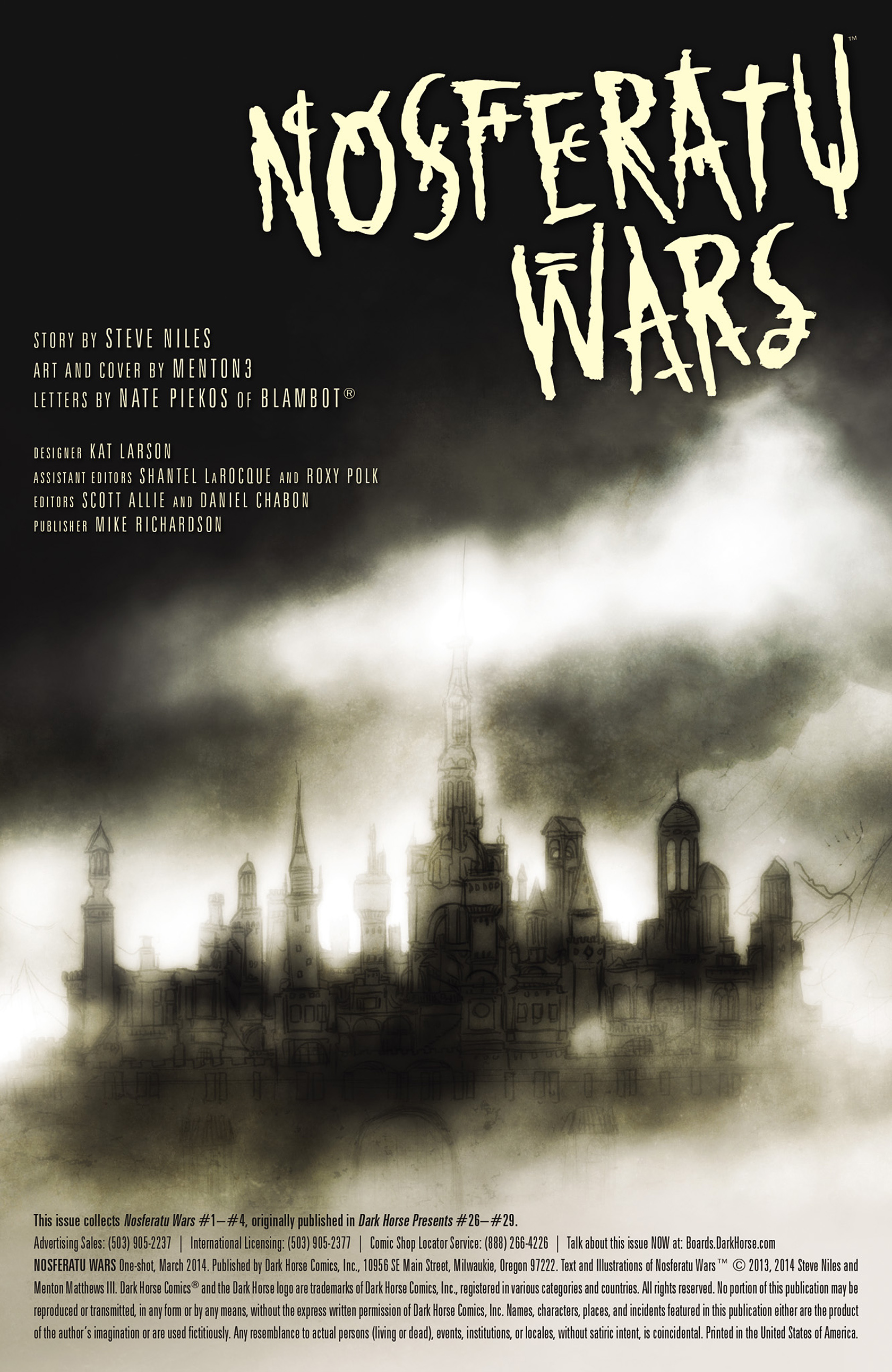 Read online Nosferatu Wars comic -  Issue # Full - 2