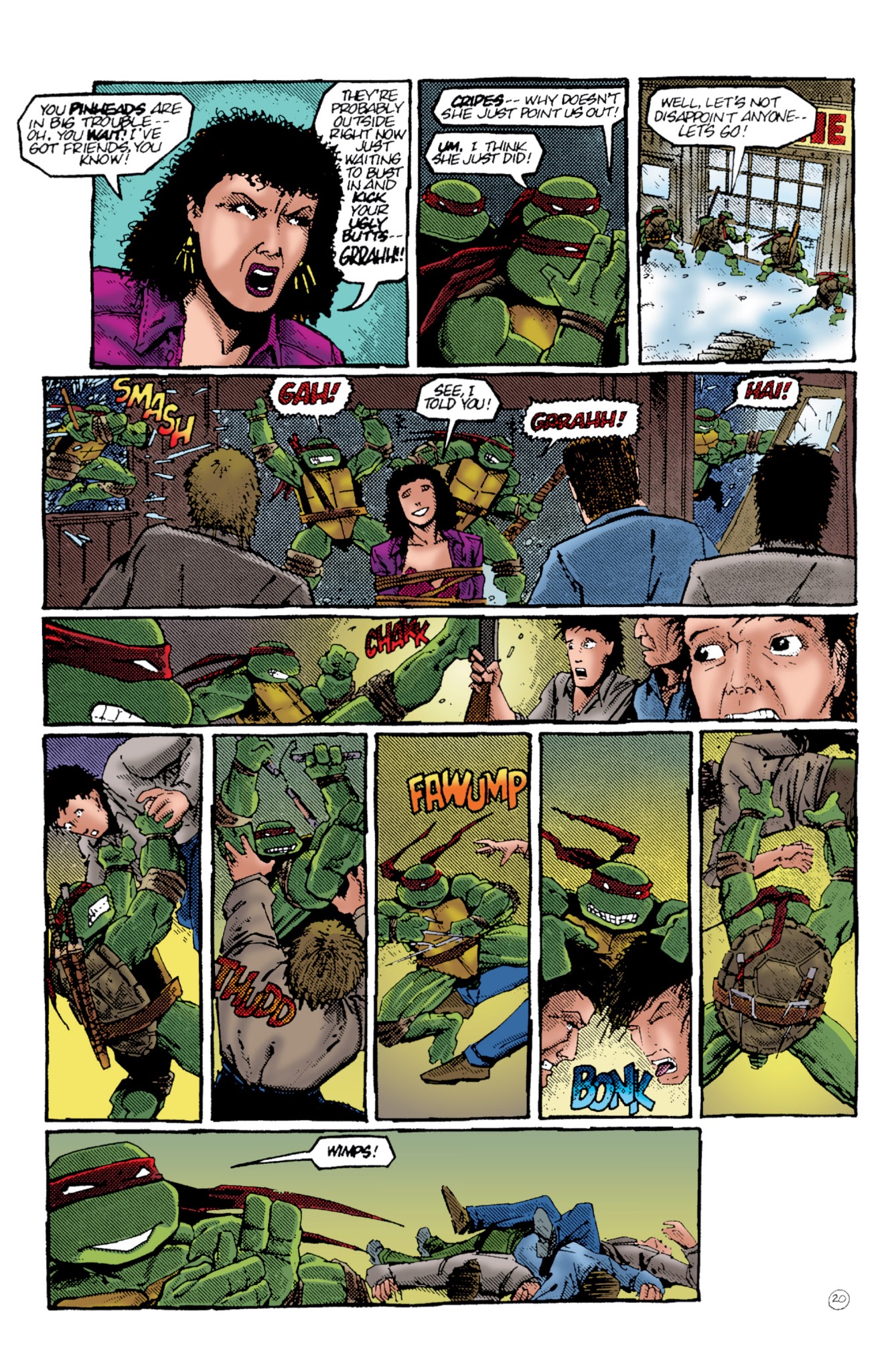 Read online Teenage Mutant Ninja Turtles Color Classics (2013) comic -  Issue #2 - 22