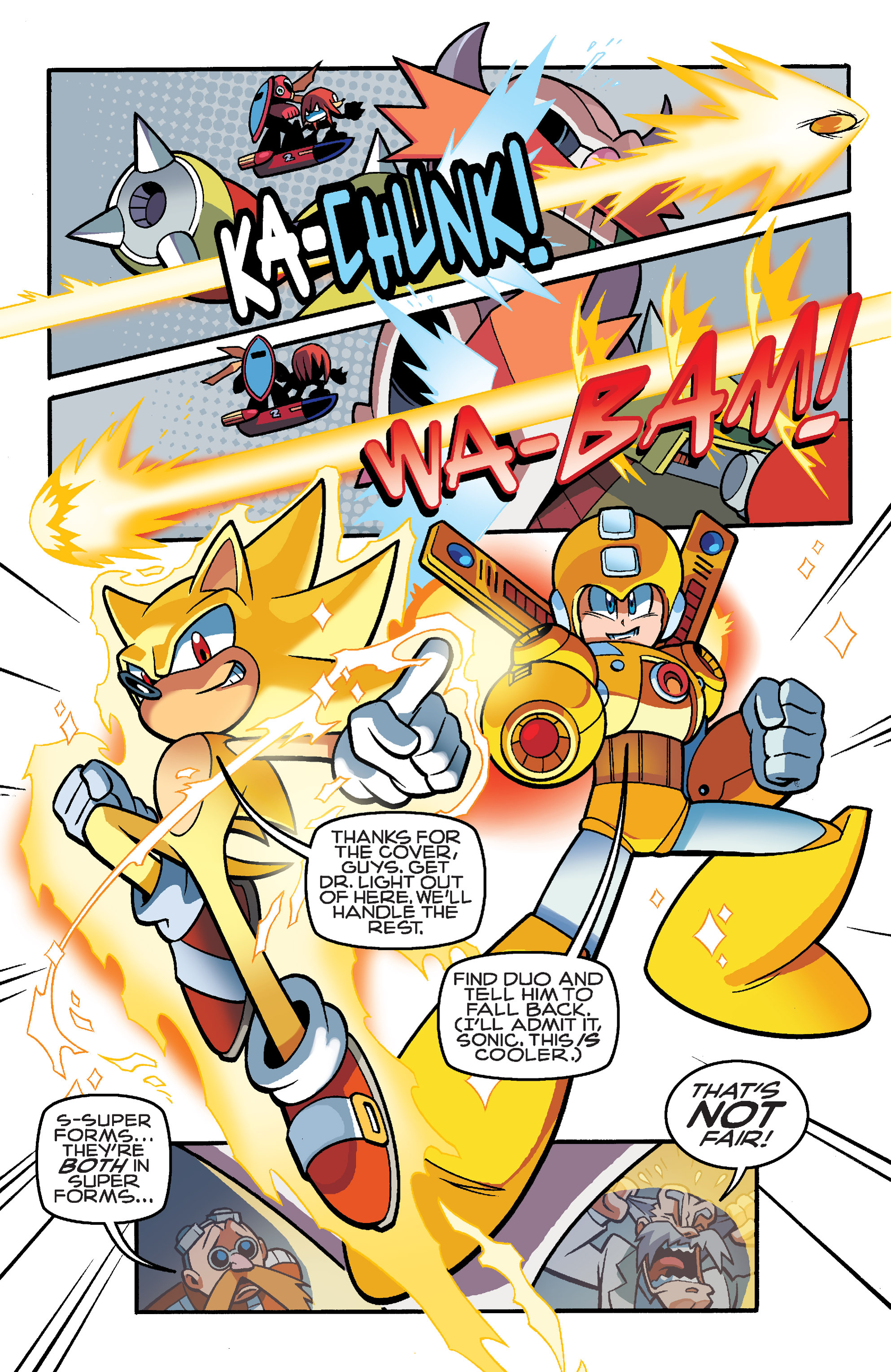 Read online Sonic Mega Man Worlds Collide comic -  Issue # Vol 3 - 108