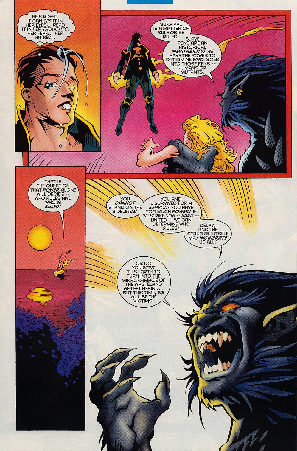 Read online X-Man comic -  Issue #9 - 8