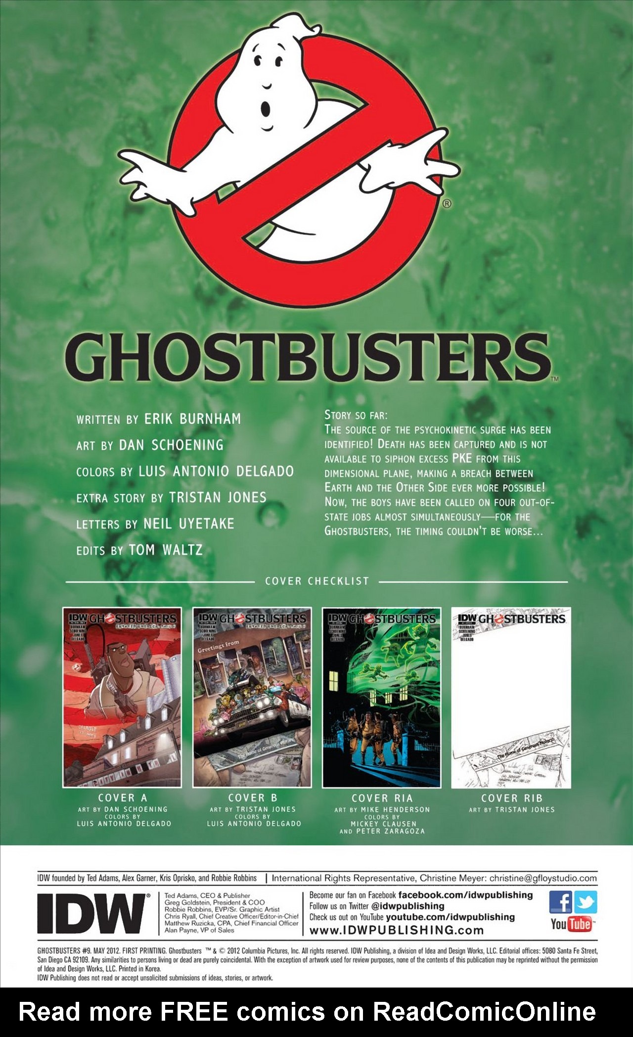 Read online Ghostbusters (2011) comic -  Issue #9 - 3