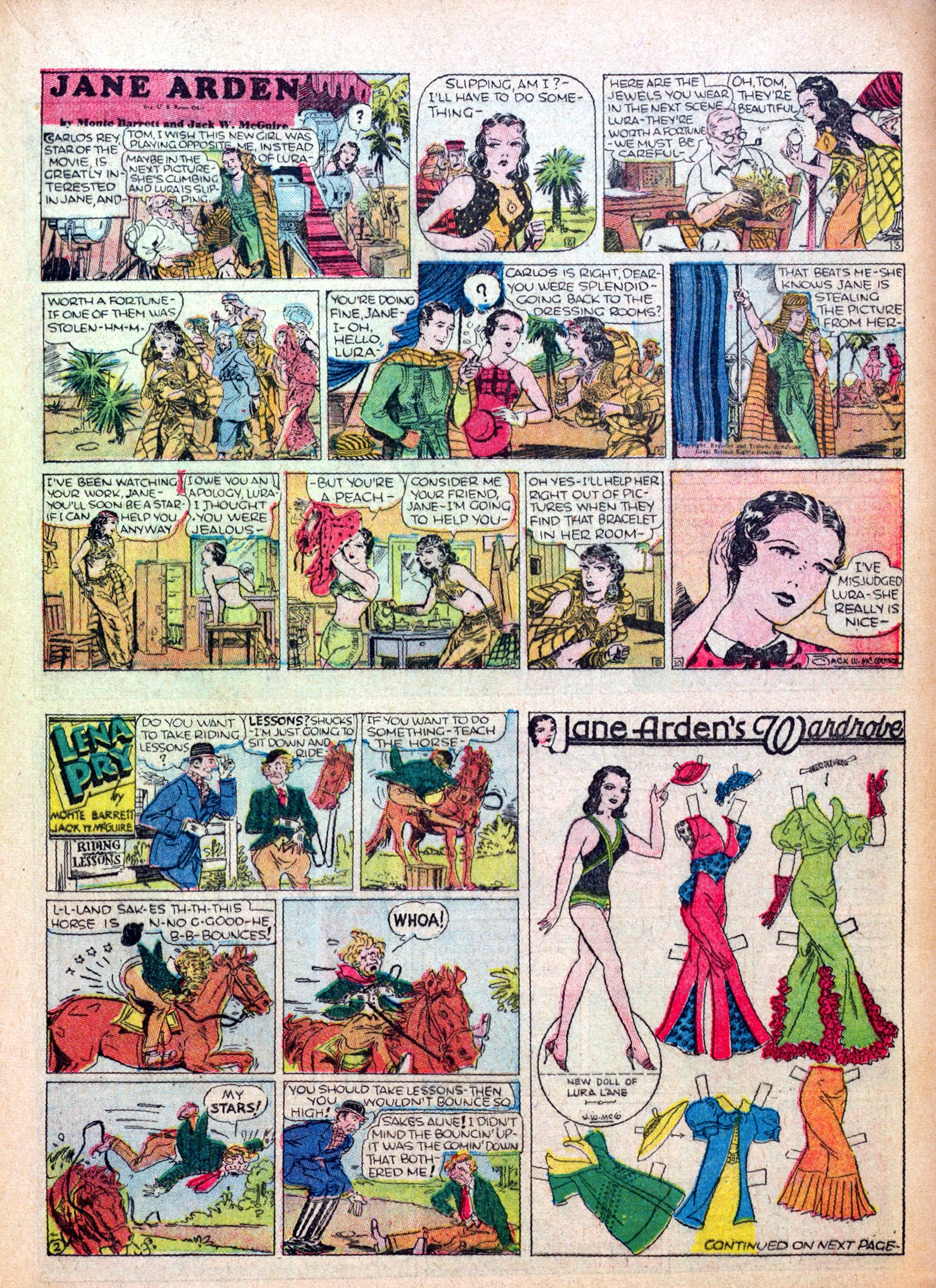 Read online Famous Funnies comic -  Issue #17 - 23