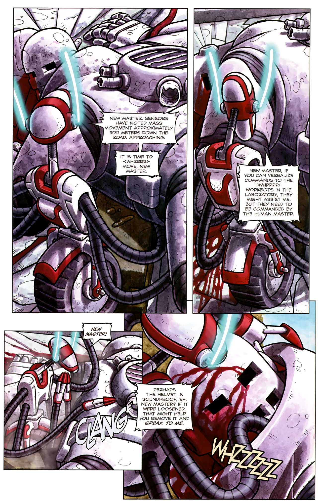 Read online Zombies vs. Robots Aventure comic -  Issue #4 - 9