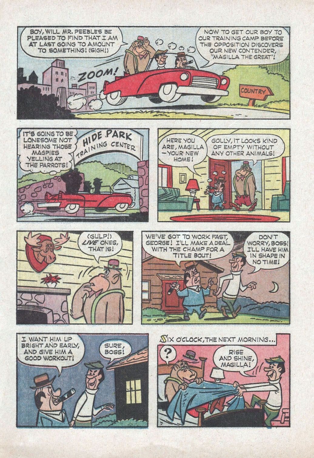 Read online Magilla Gorilla (1964) comic -  Issue #1 - 16