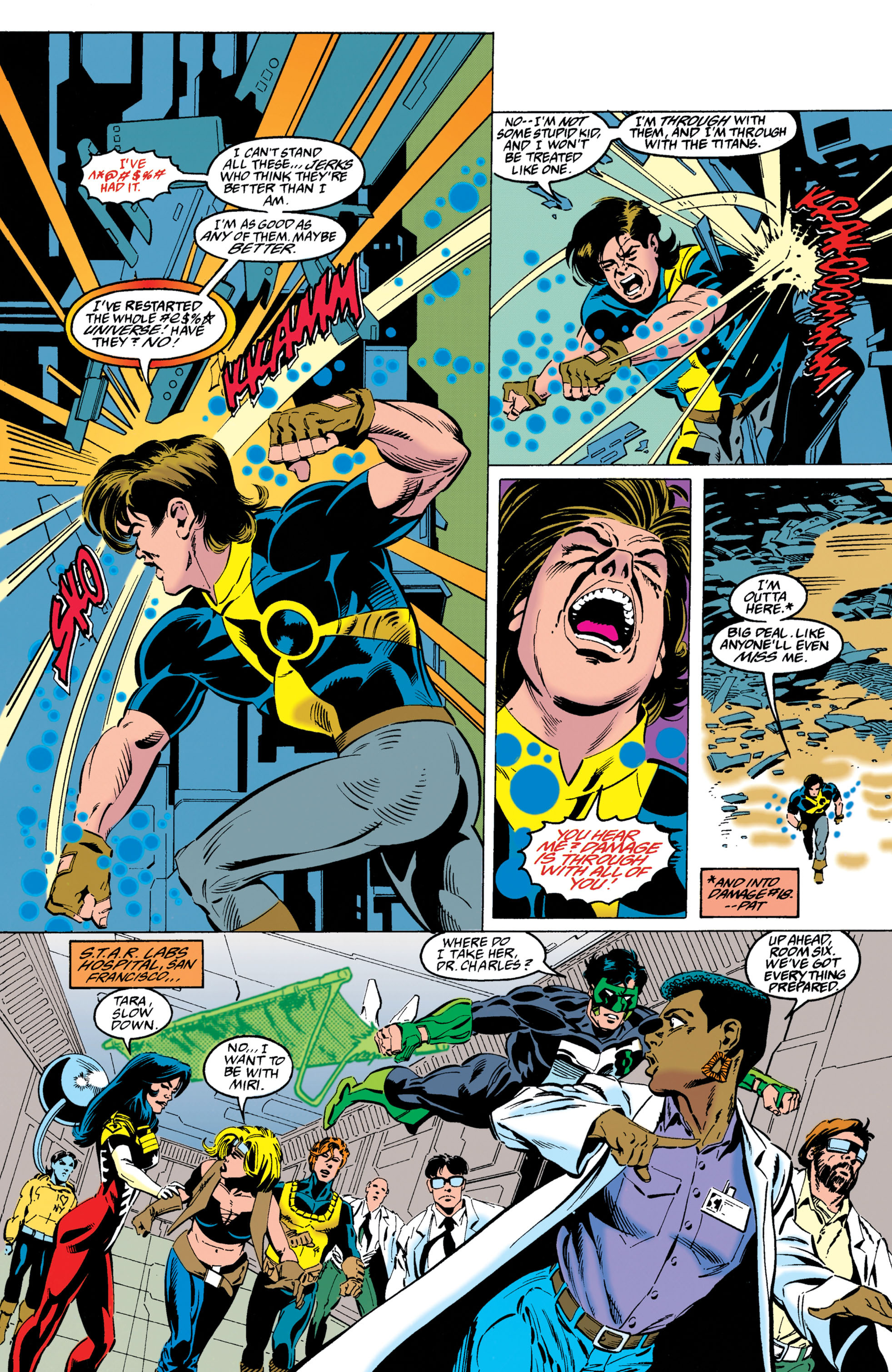 Read online The New Titans (1988) comic -  Issue #127 - 7