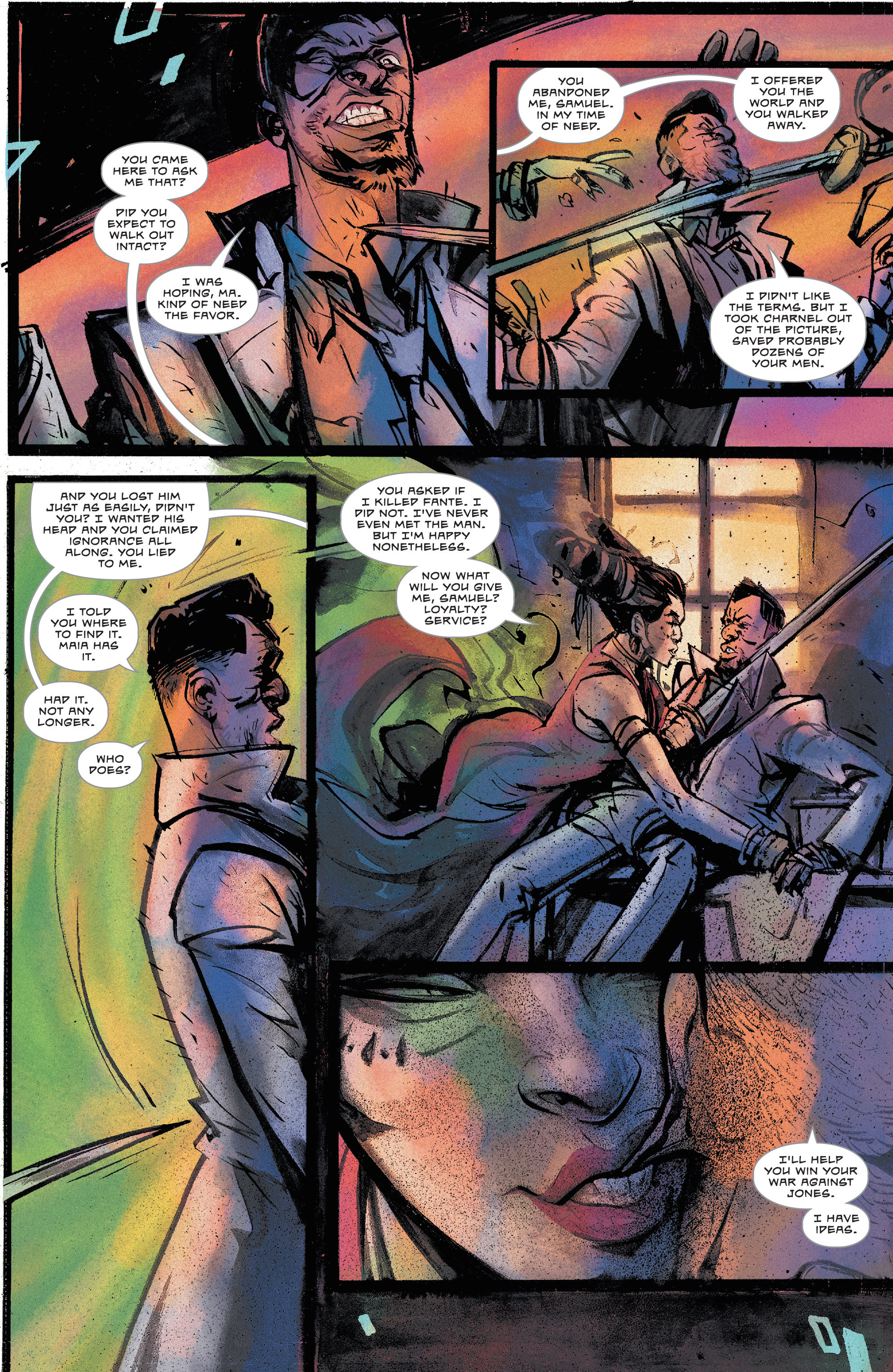 Read online Dead Letters comic -  Issue #9 - 12