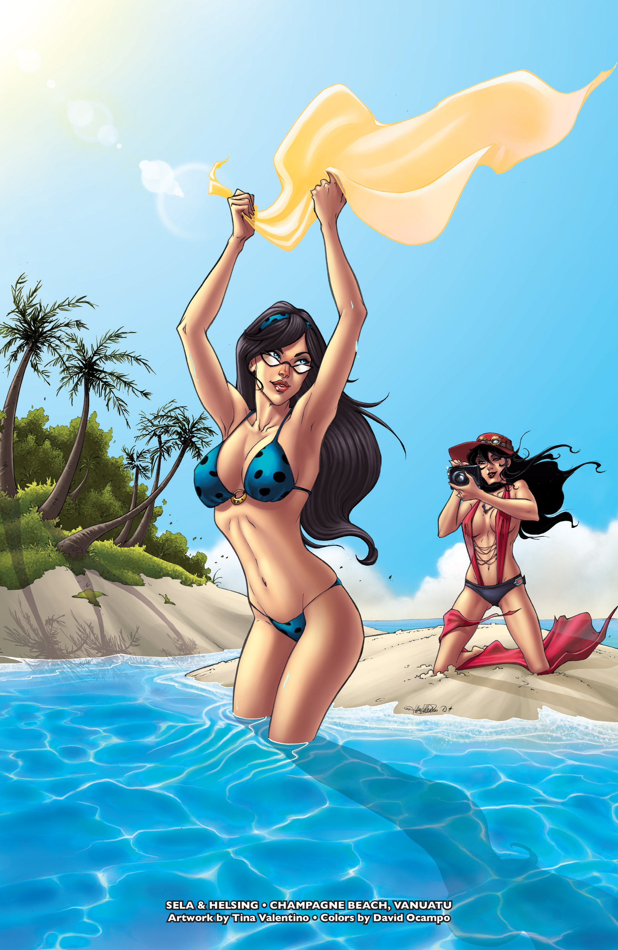 Read online Grimm Fairy Tales: 2014 Swimsuit Special comic -  Issue # Full - 35