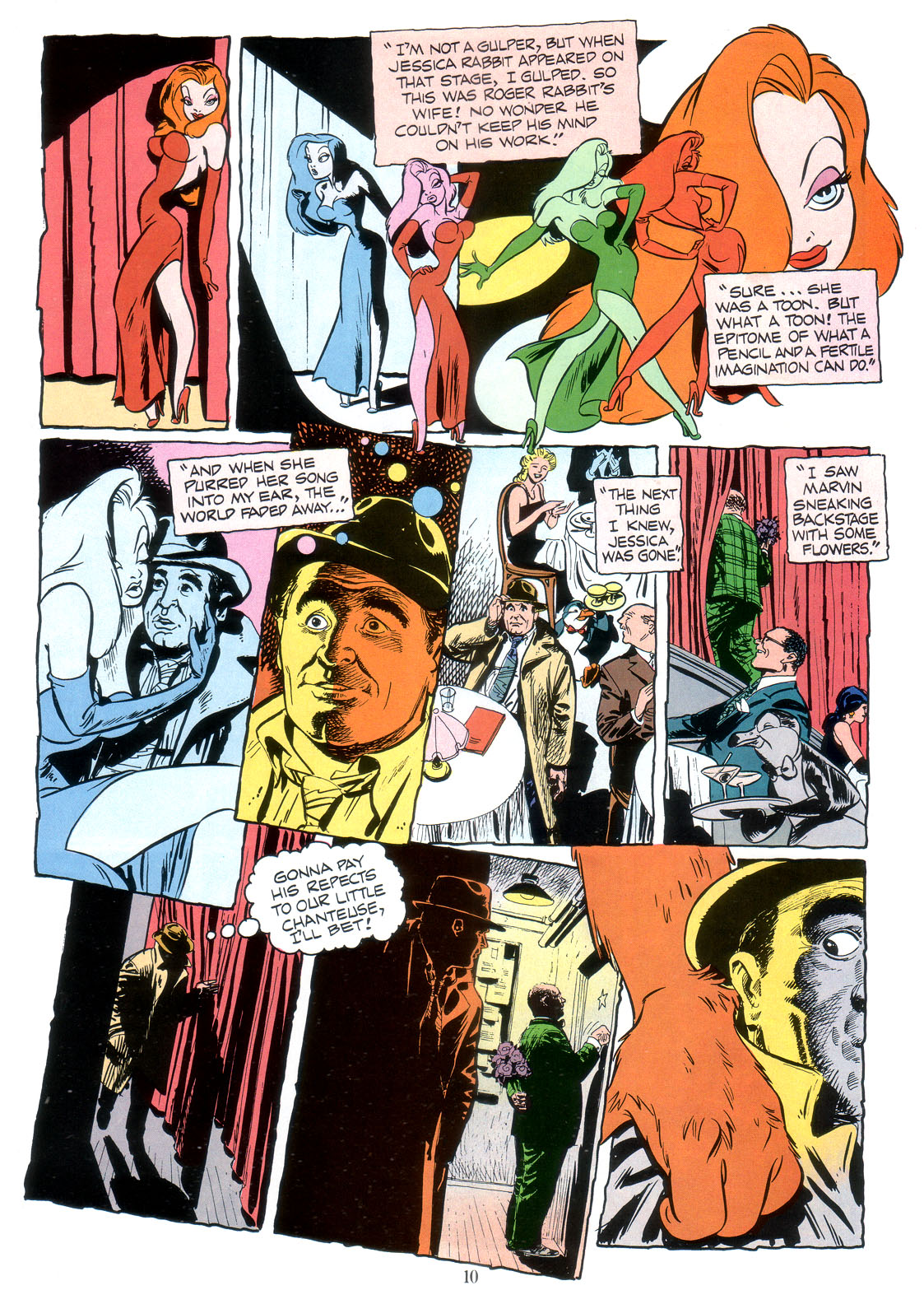Marvel Graphic Novel: Who Framed Roger Rabbit issue Full - Page 12