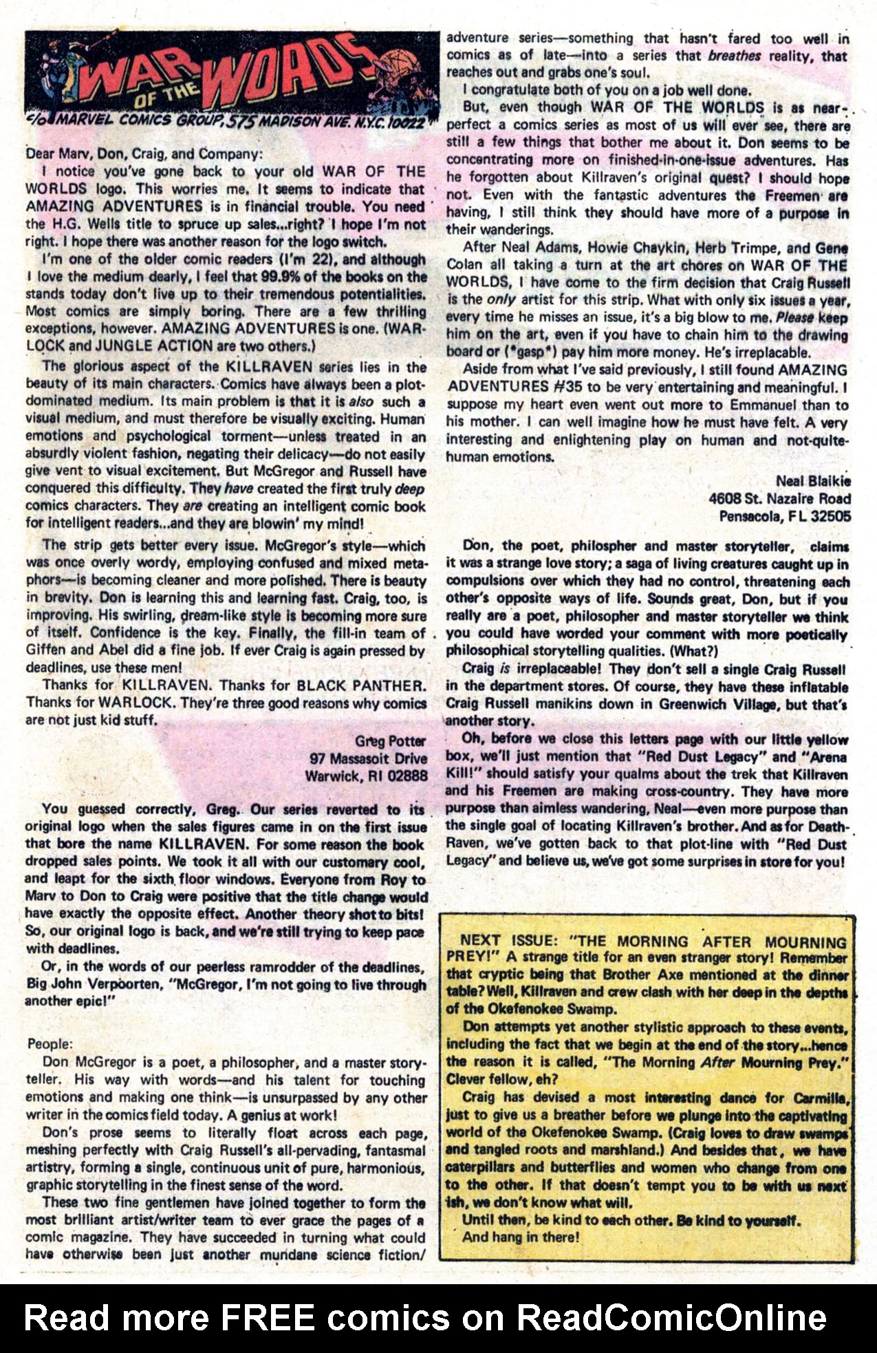 Amazing Adventures (1970) Issue #37 #37 - English 20