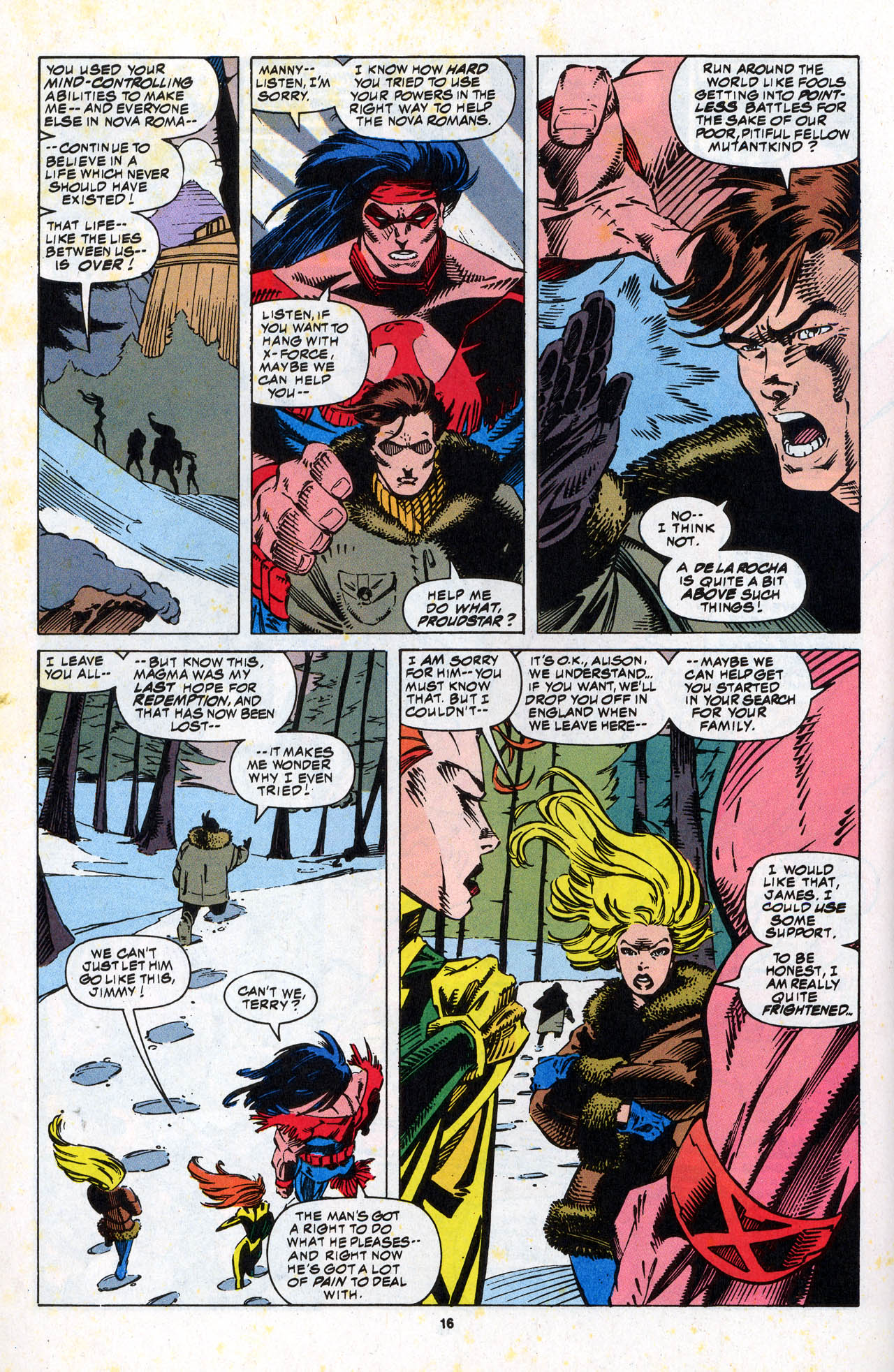 Read online X-Force (1991) comic -  Issue #34 - 17