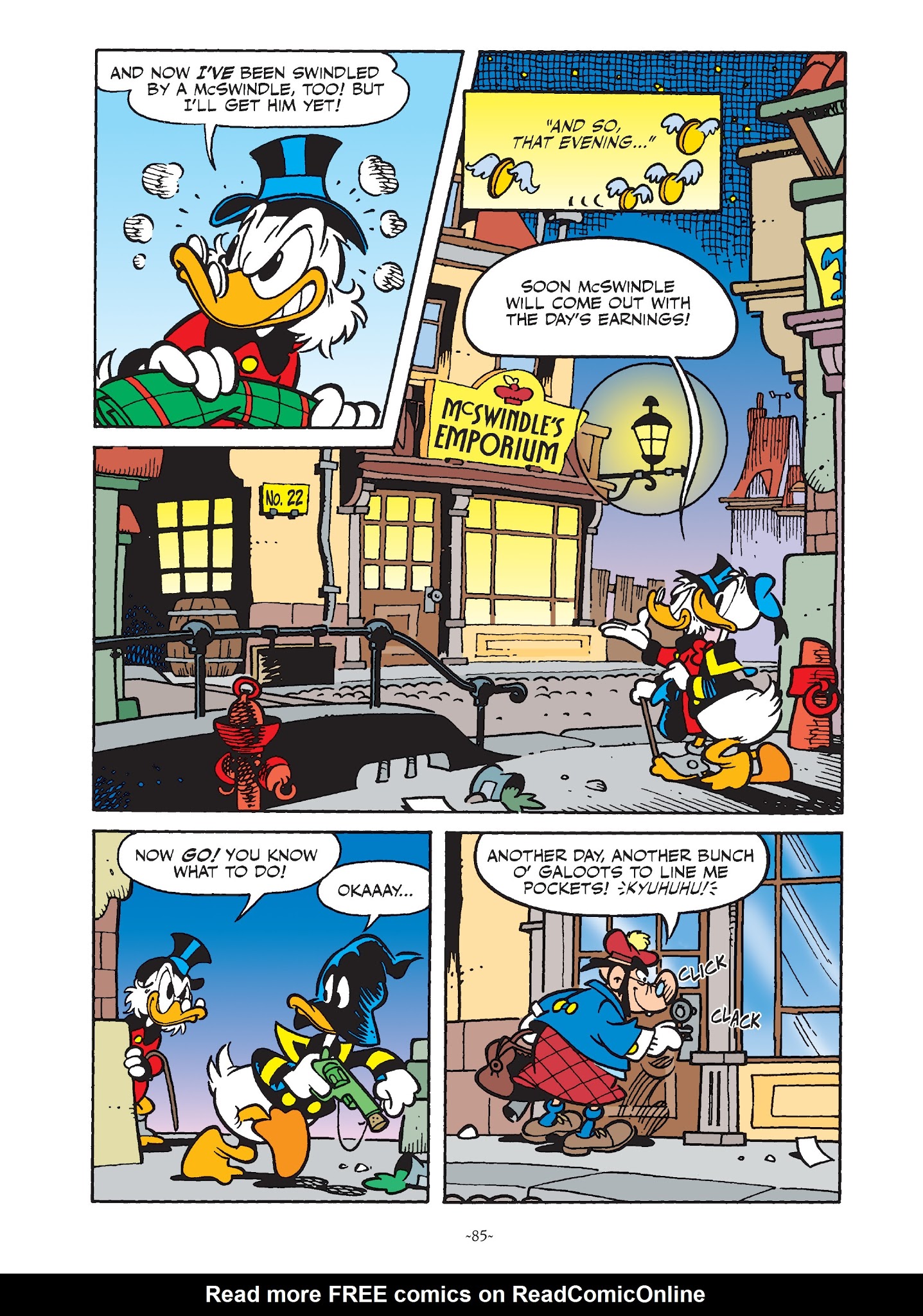 Read online Mickey and Donald: The Search For the Zodiac Stone comic -  Issue # TPB - 84