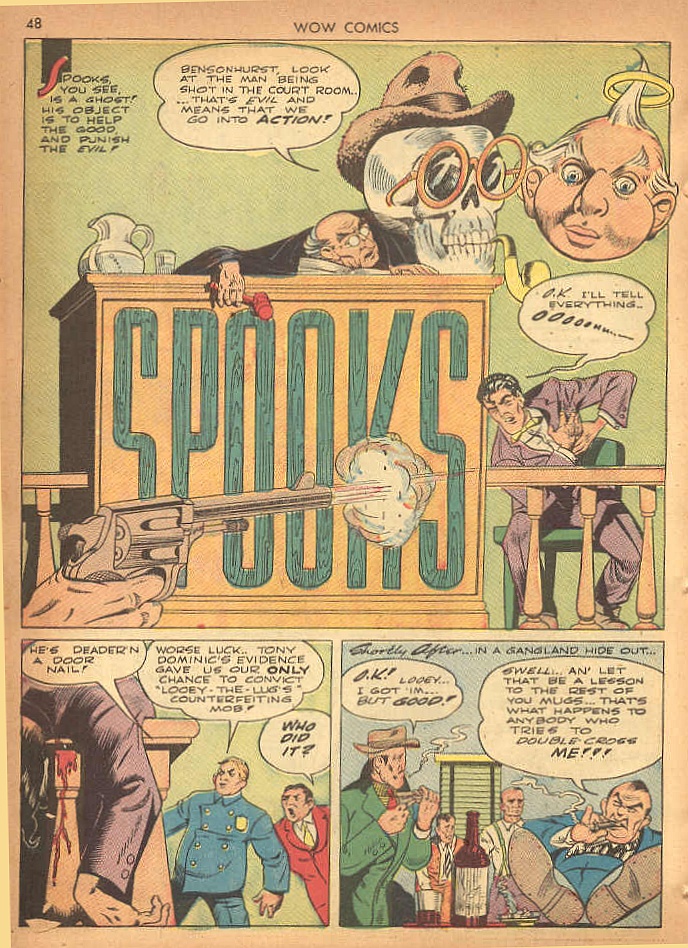 Read online Wow Comics comic -  Issue #9 - 48