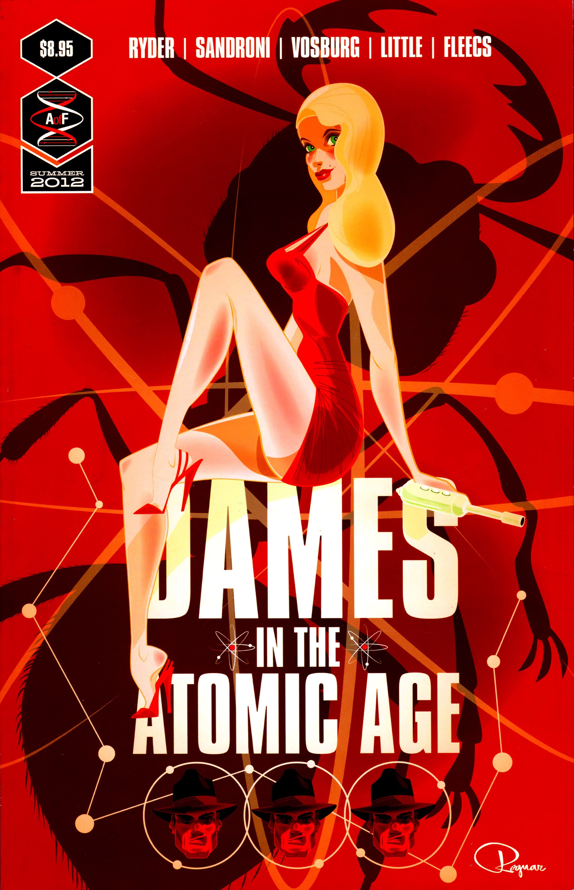 Read online Dames in the Atomic Age comic -  Issue # TPB - 1