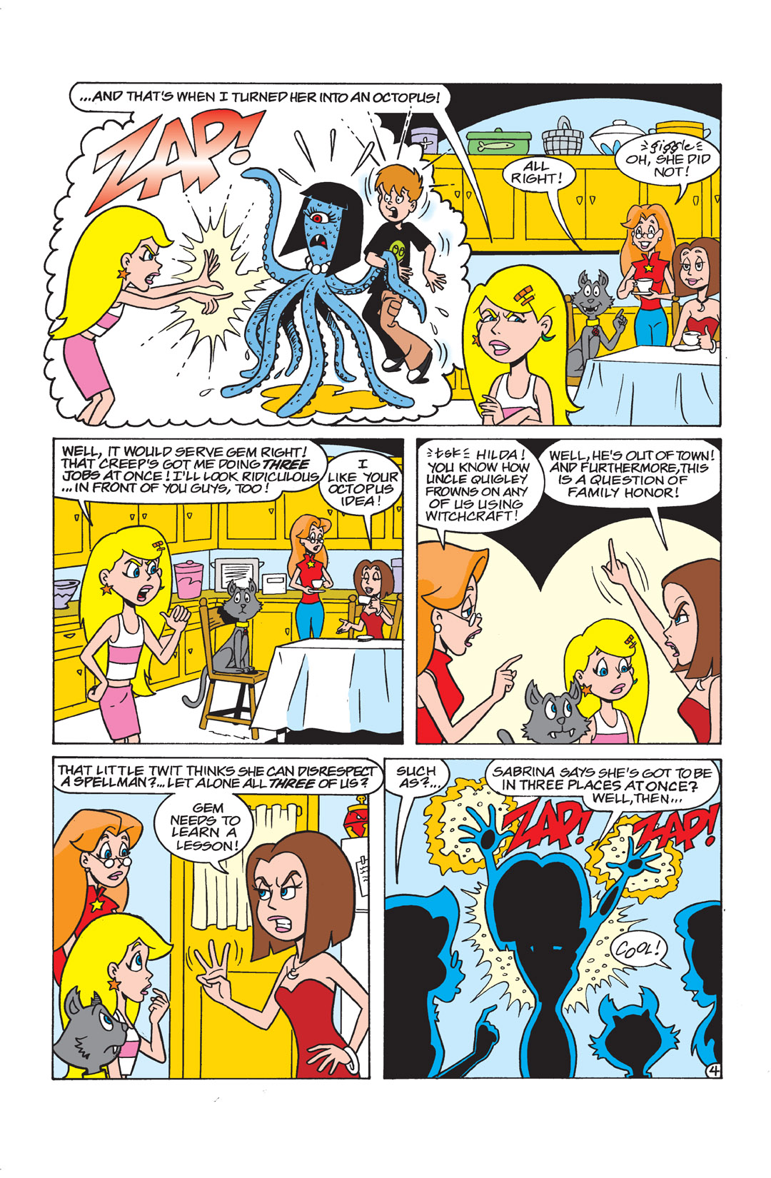 Read online Sabrina the Teenage Witch (2000) comic -  Issue #5 - 5