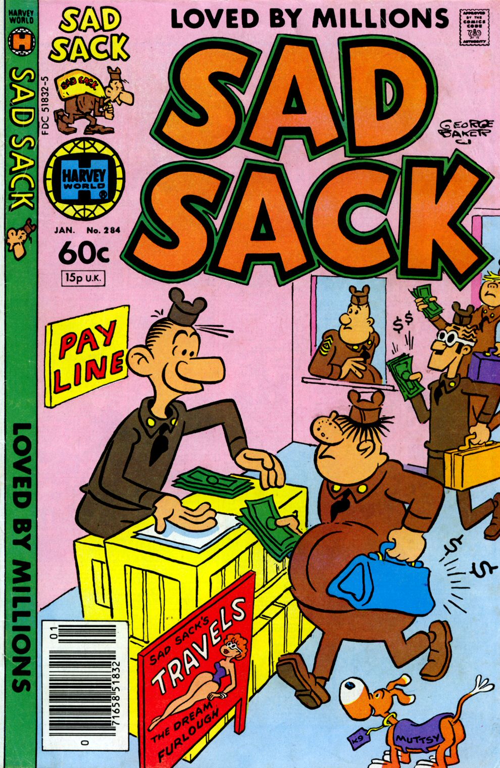 Read online Sad Sack comic -  Issue #284 - 1