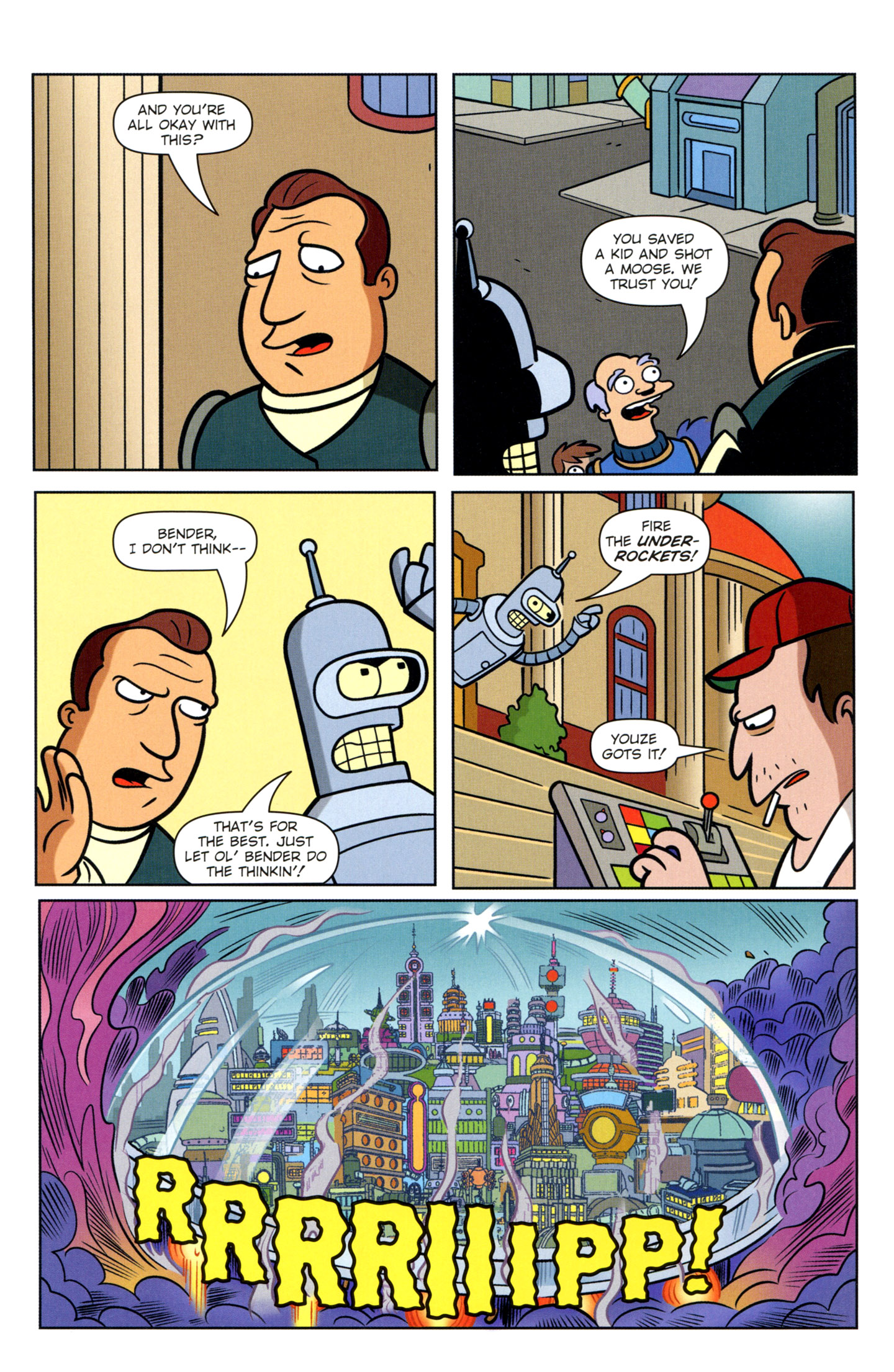Read online Futurama Comics comic -  Issue #59 - 14