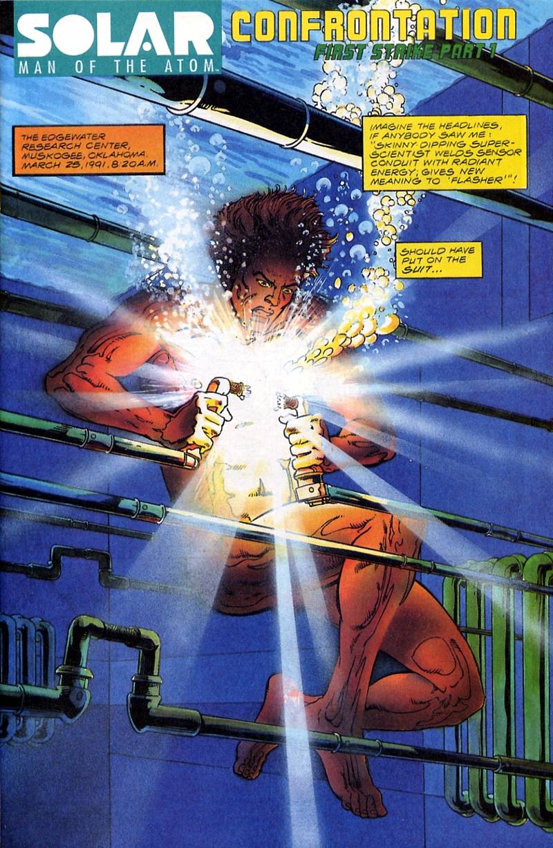 Read online Solar, Man of the Atom comic -  Issue #5 - 2